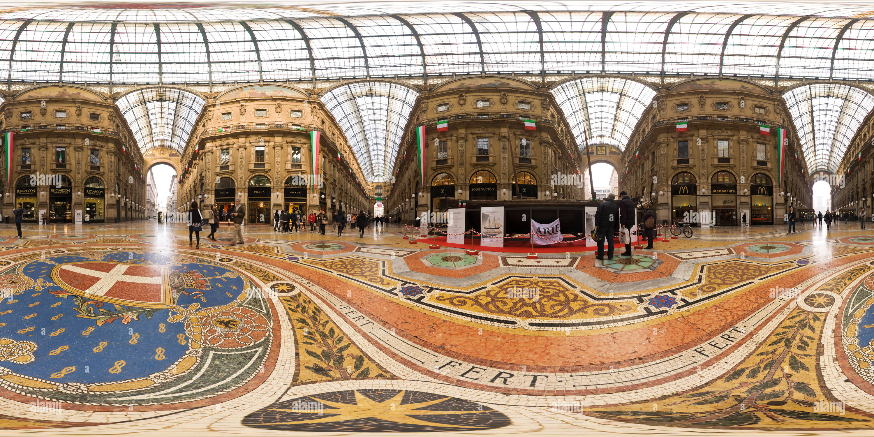 360 Grad Panorama Ansicht von Il Leone di Caprera