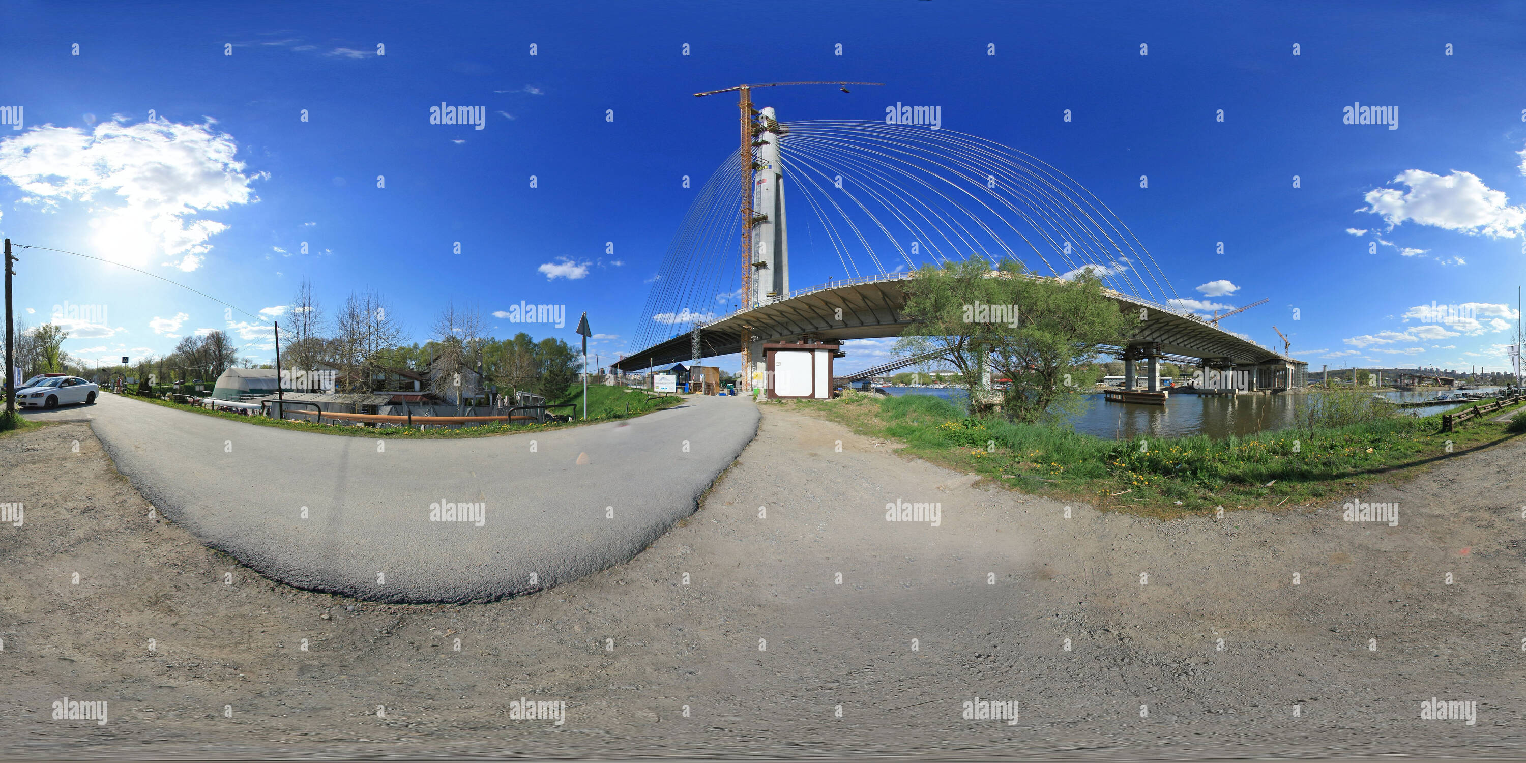 360 Grad Panorama Ansicht von Novi Die meisten