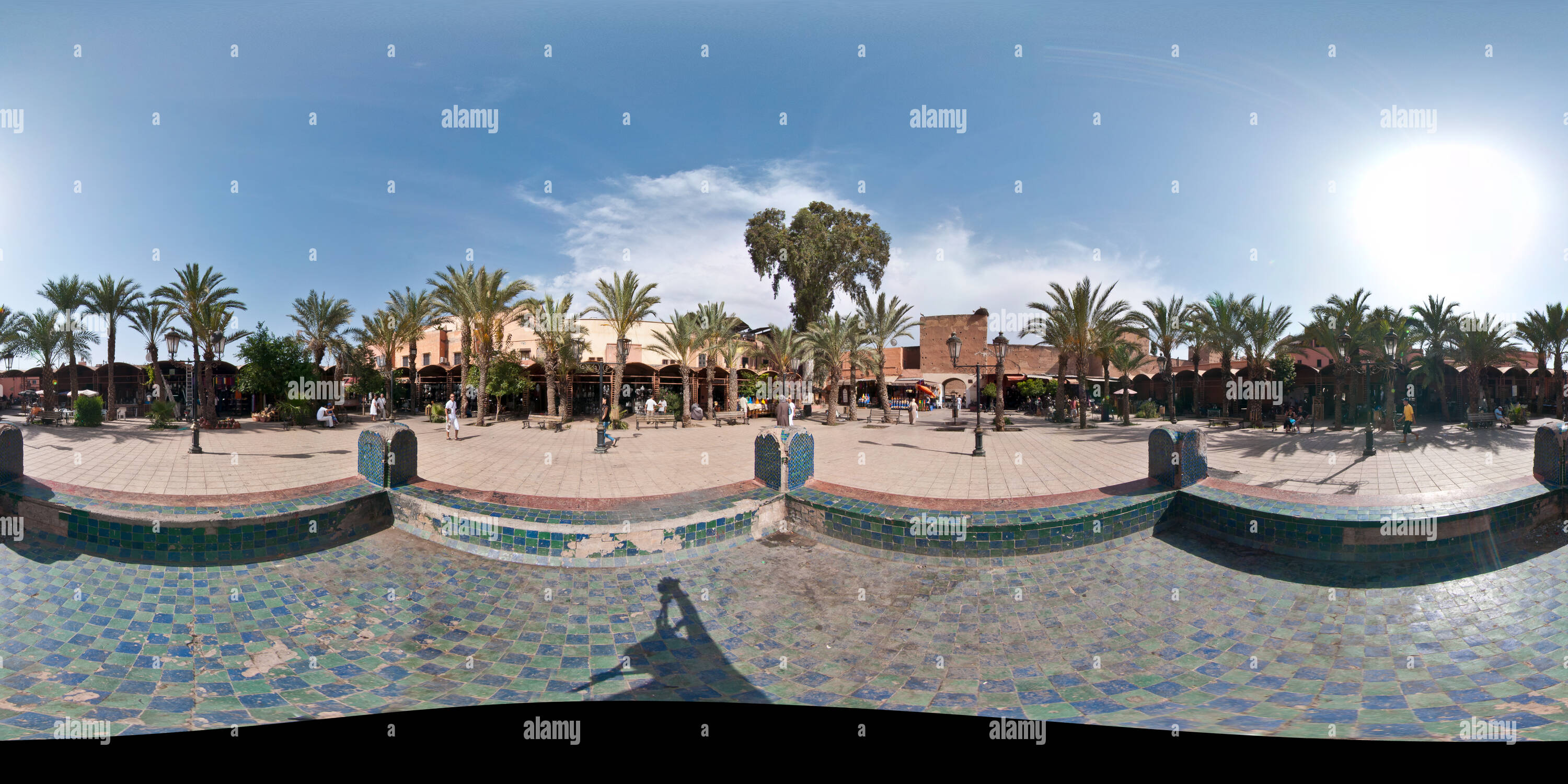 360 Grad Panorama Ansicht von Place des Ferblantiers