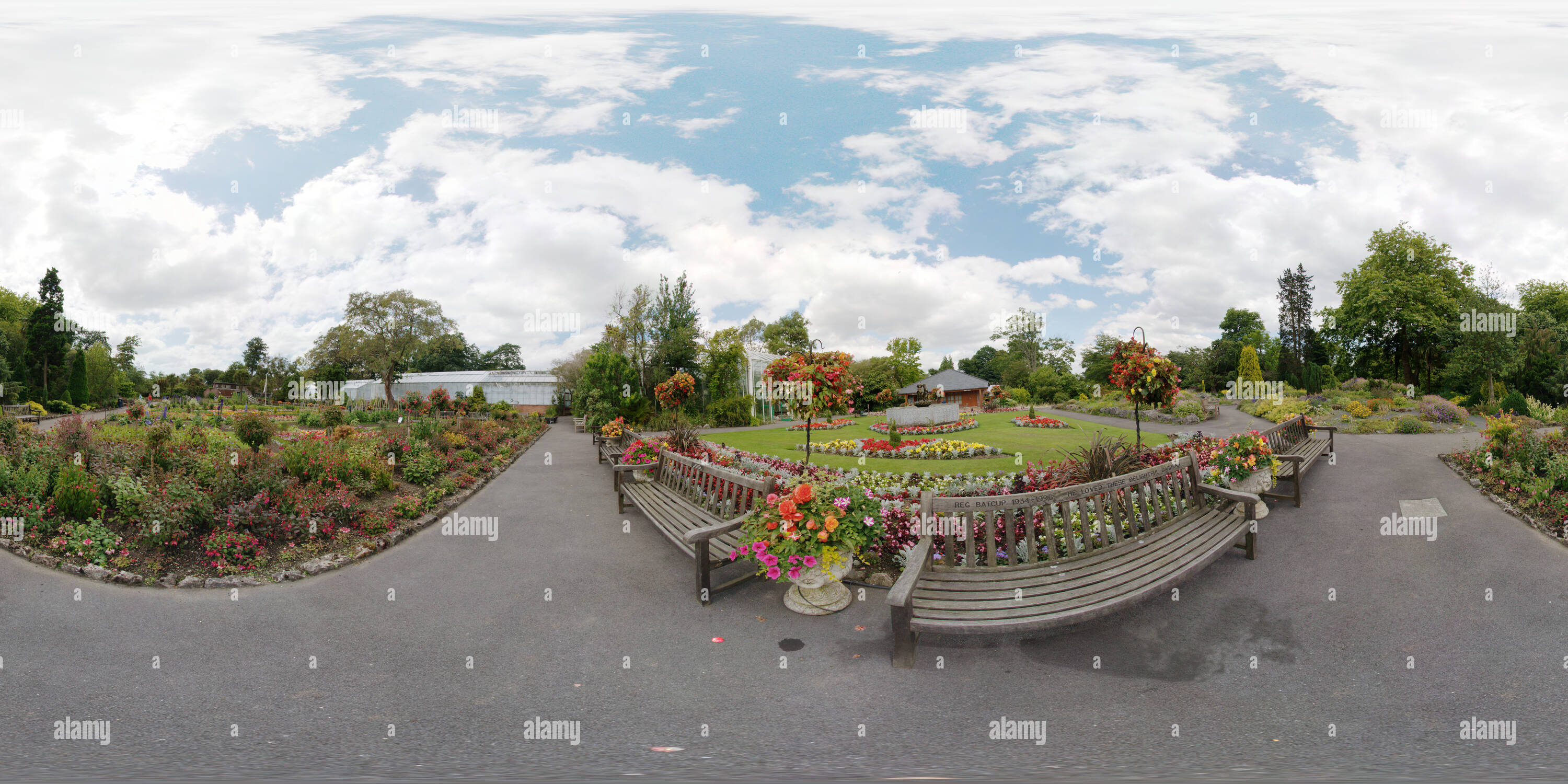 360 Grad Panorama Ansicht von Singleton Botanic Gardens