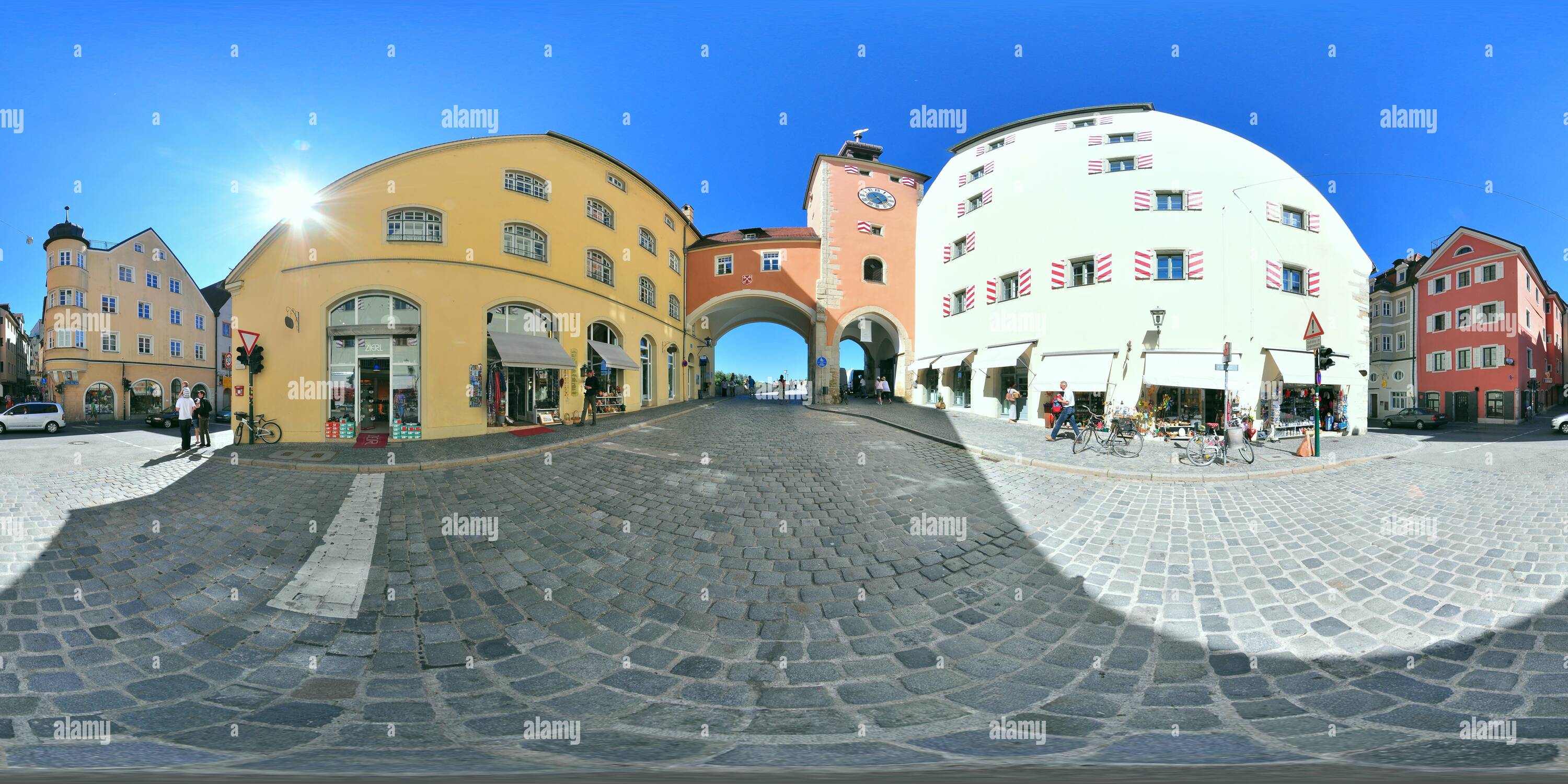 360 Grad Panorama Ansicht von Brueck-Turm