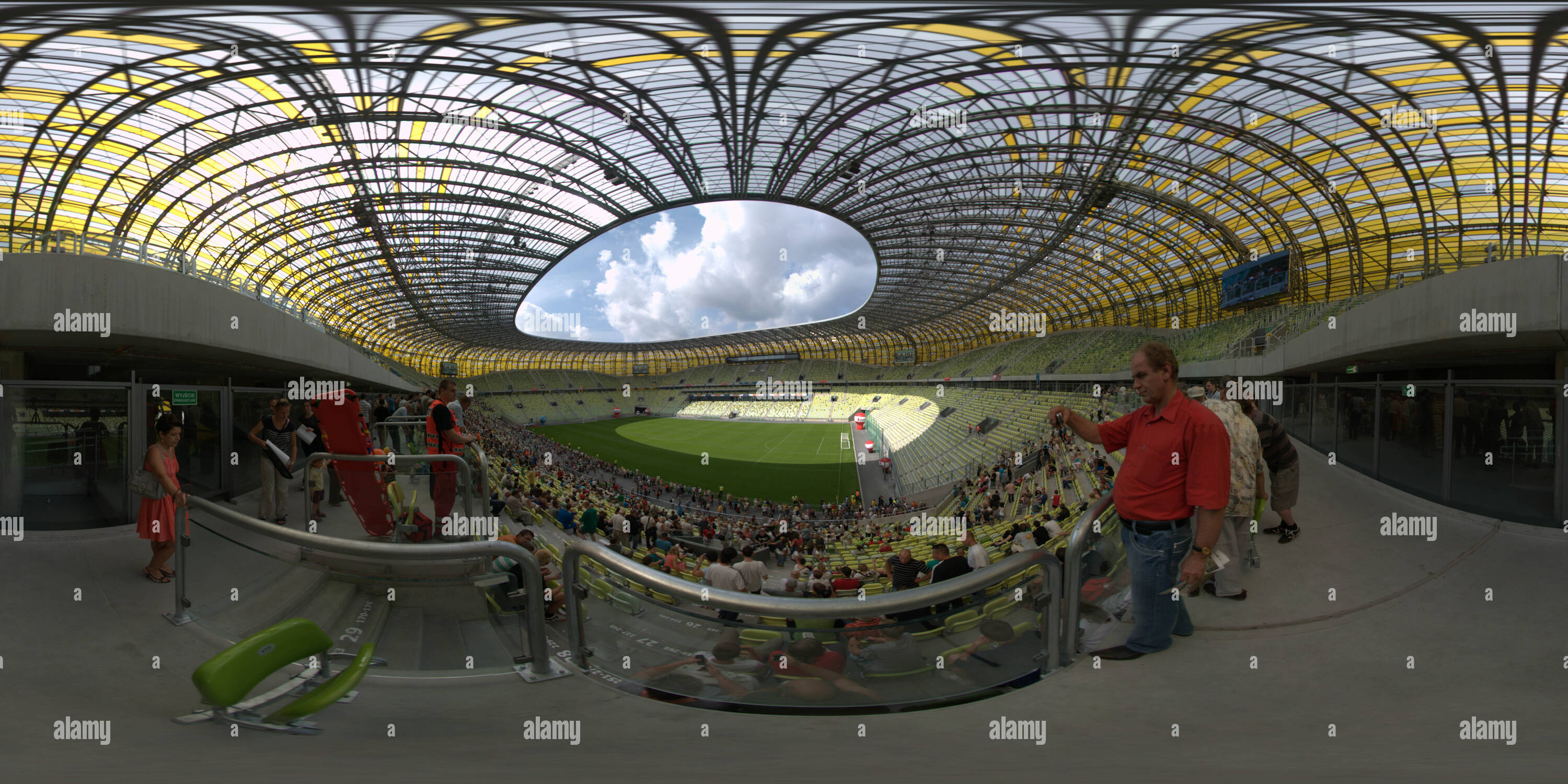 360 Grad Panorama Ansicht von Sferano065. Baltic Arena