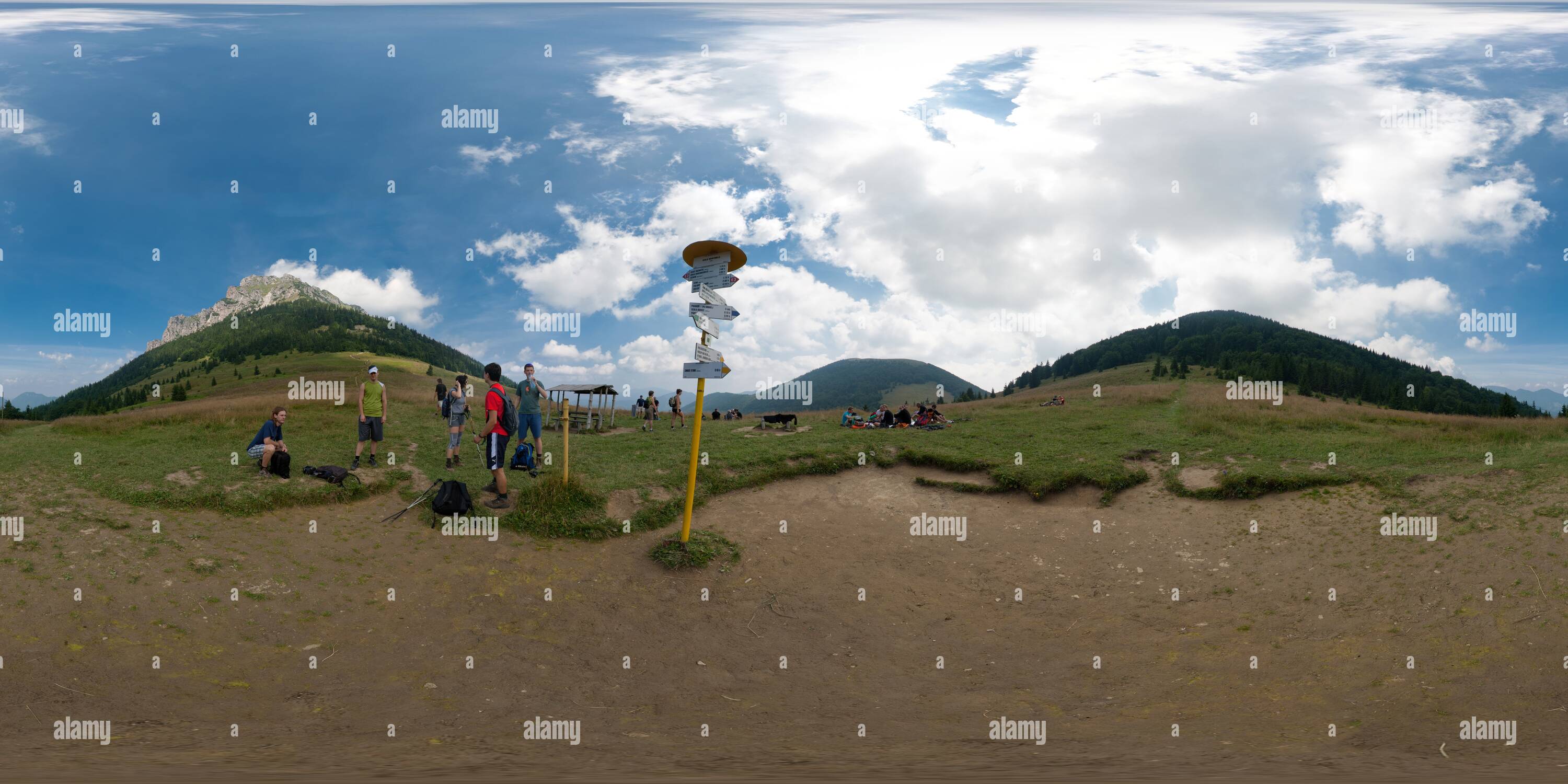 360 Grad Panorama Ansicht von Medziholie