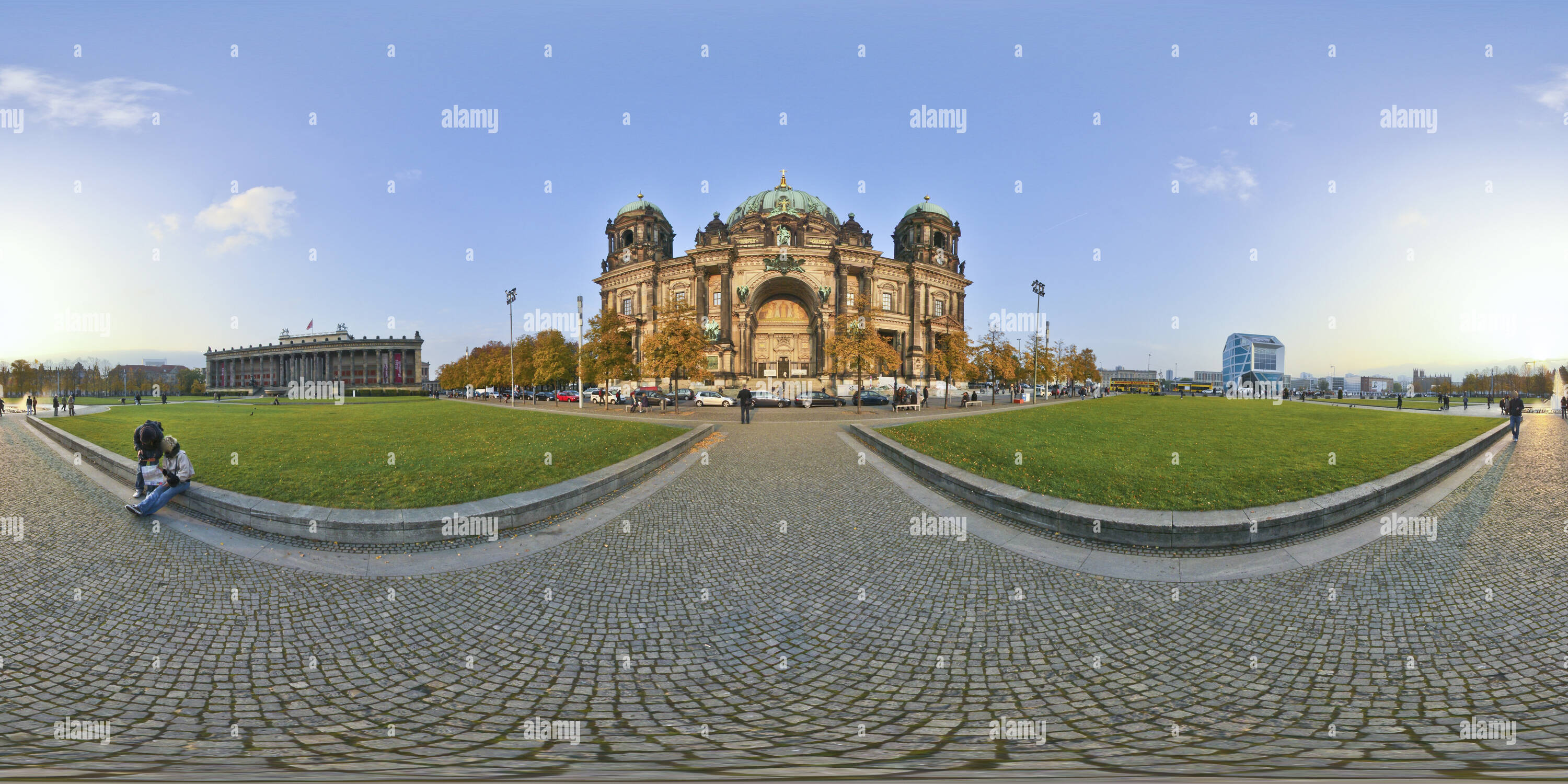 360 Grad Panorama Ansicht von Berlin, Dom