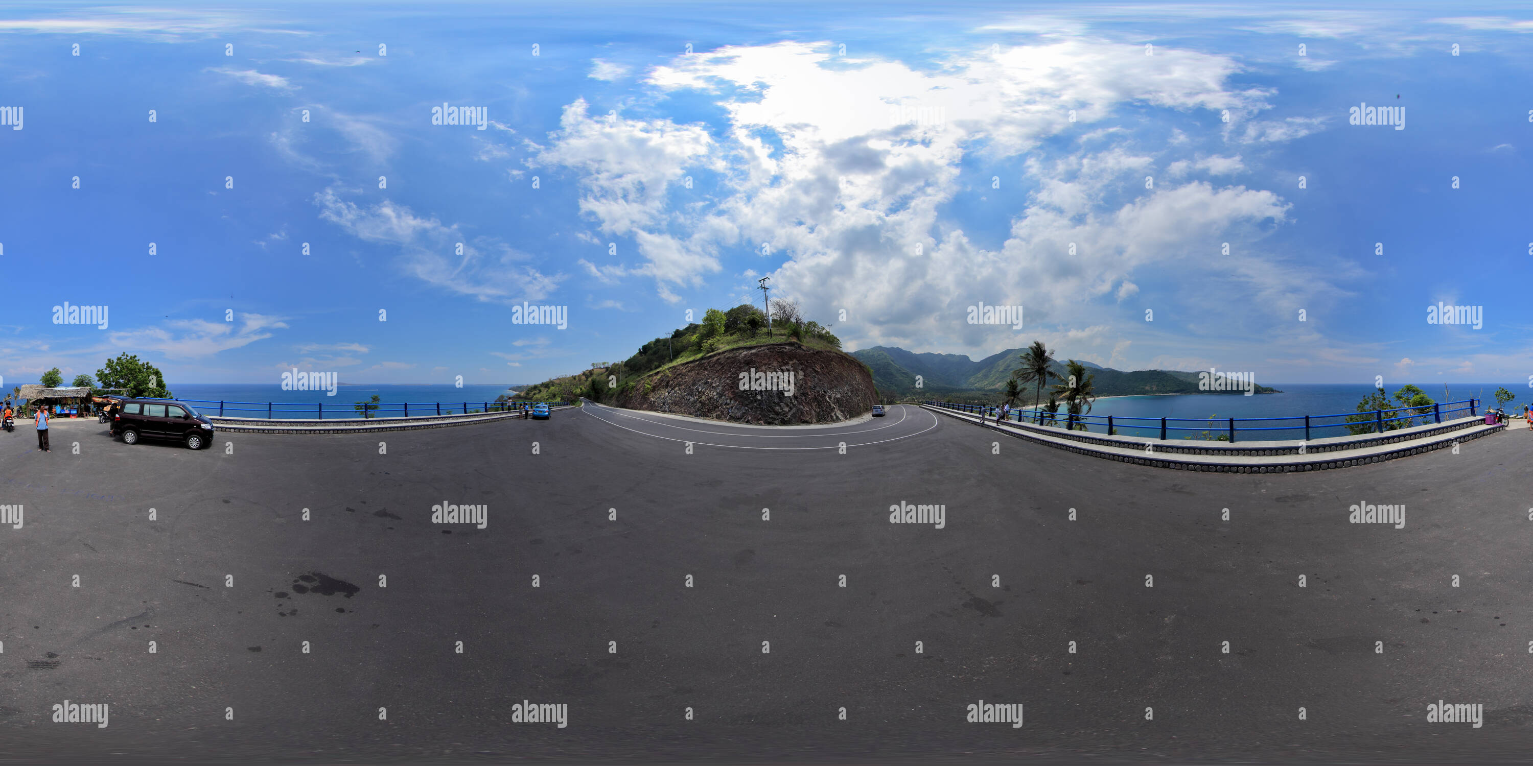 360 Grad Panorama Ansicht von Malimbu Nummer 2 - 3.