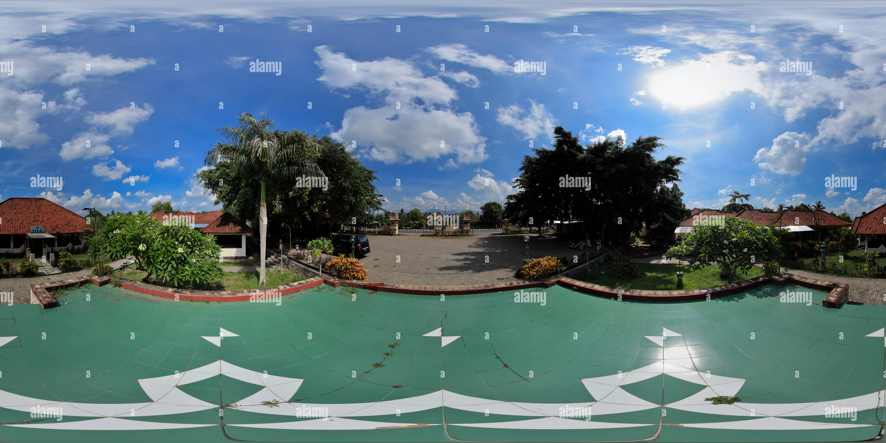 360 Grad Panorama Ansicht von Pasar Seni Sayang Sayang 1.