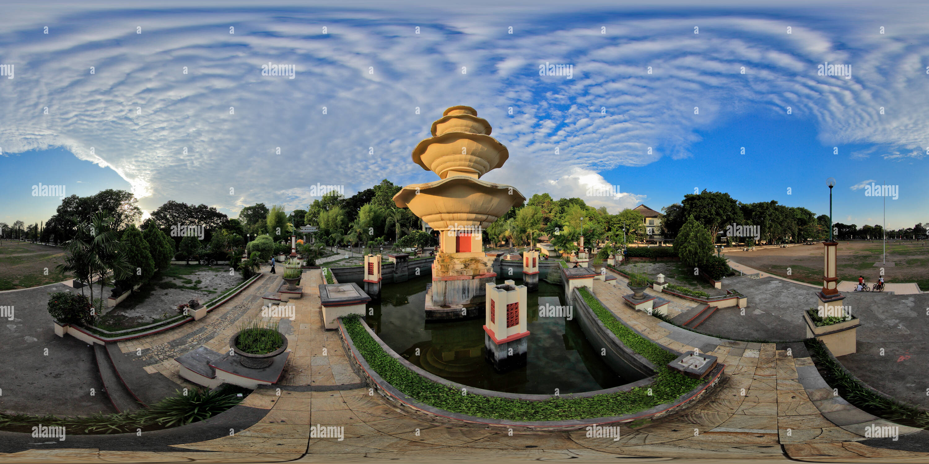 360 Grad Panorama Ansicht von Sangkareang Park 2