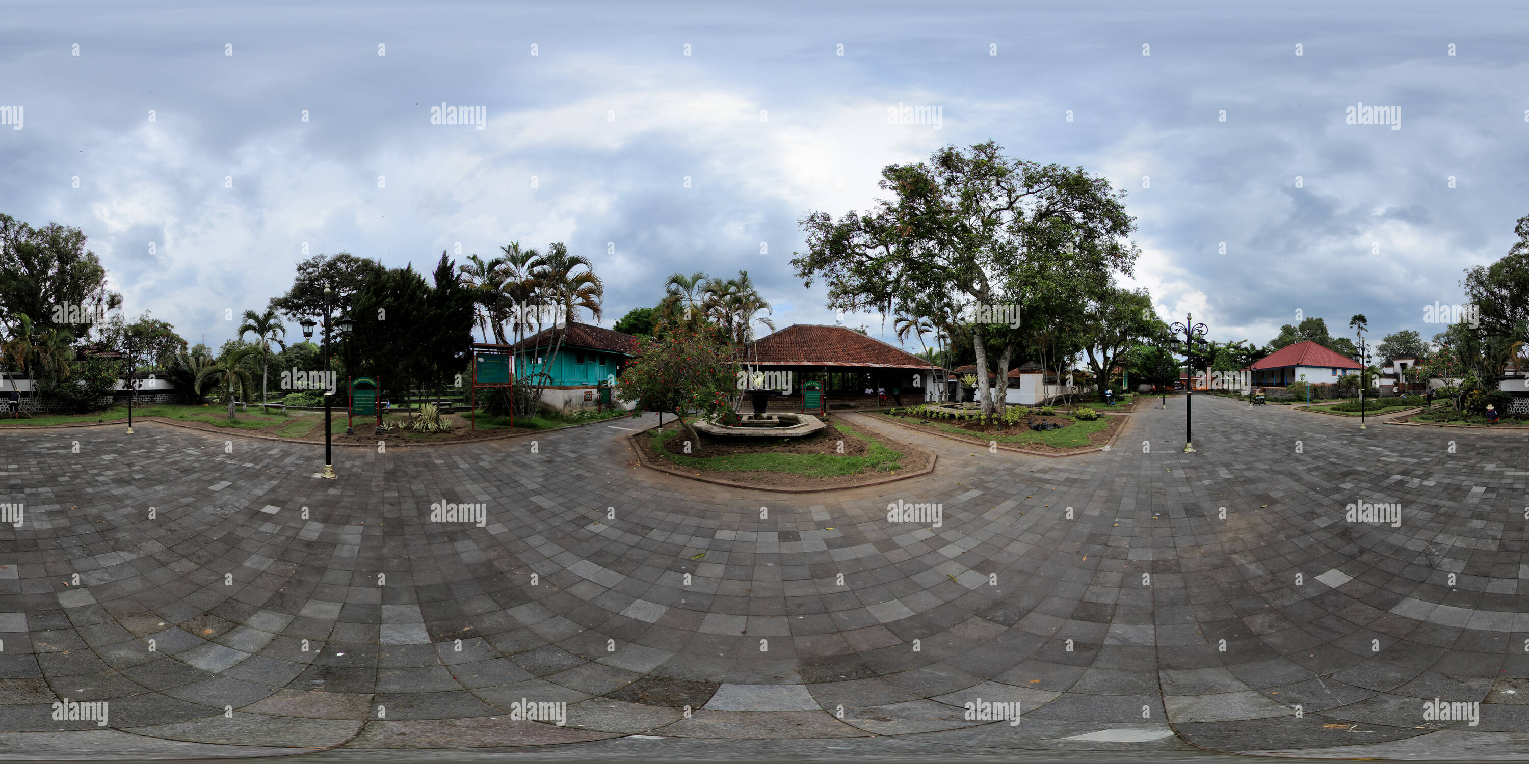 360 Grad Panorama Ansicht von Narmada Park 1.