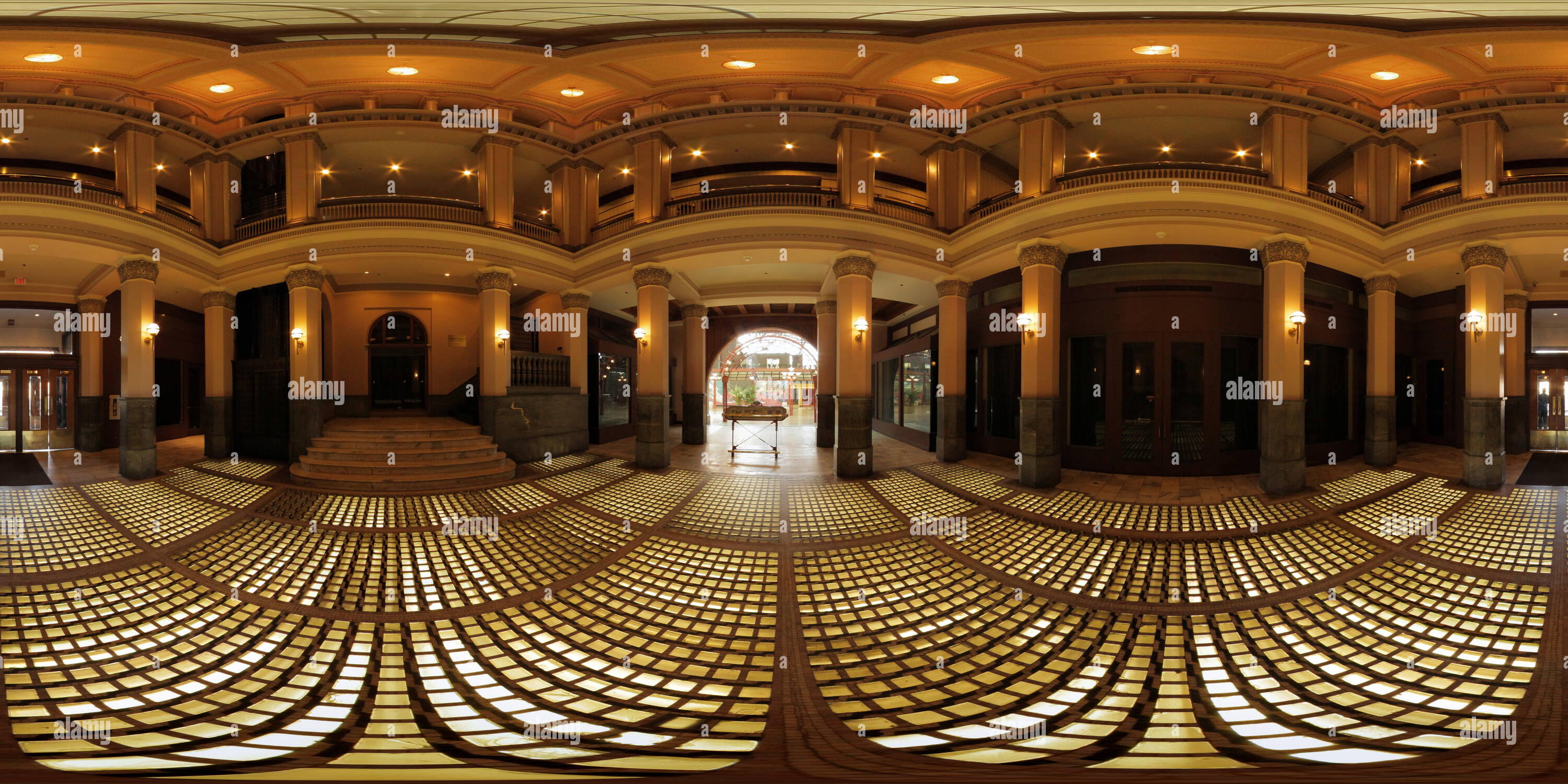 360 °-Ansicht auf St. Louis Union Station Foyer - Alamy