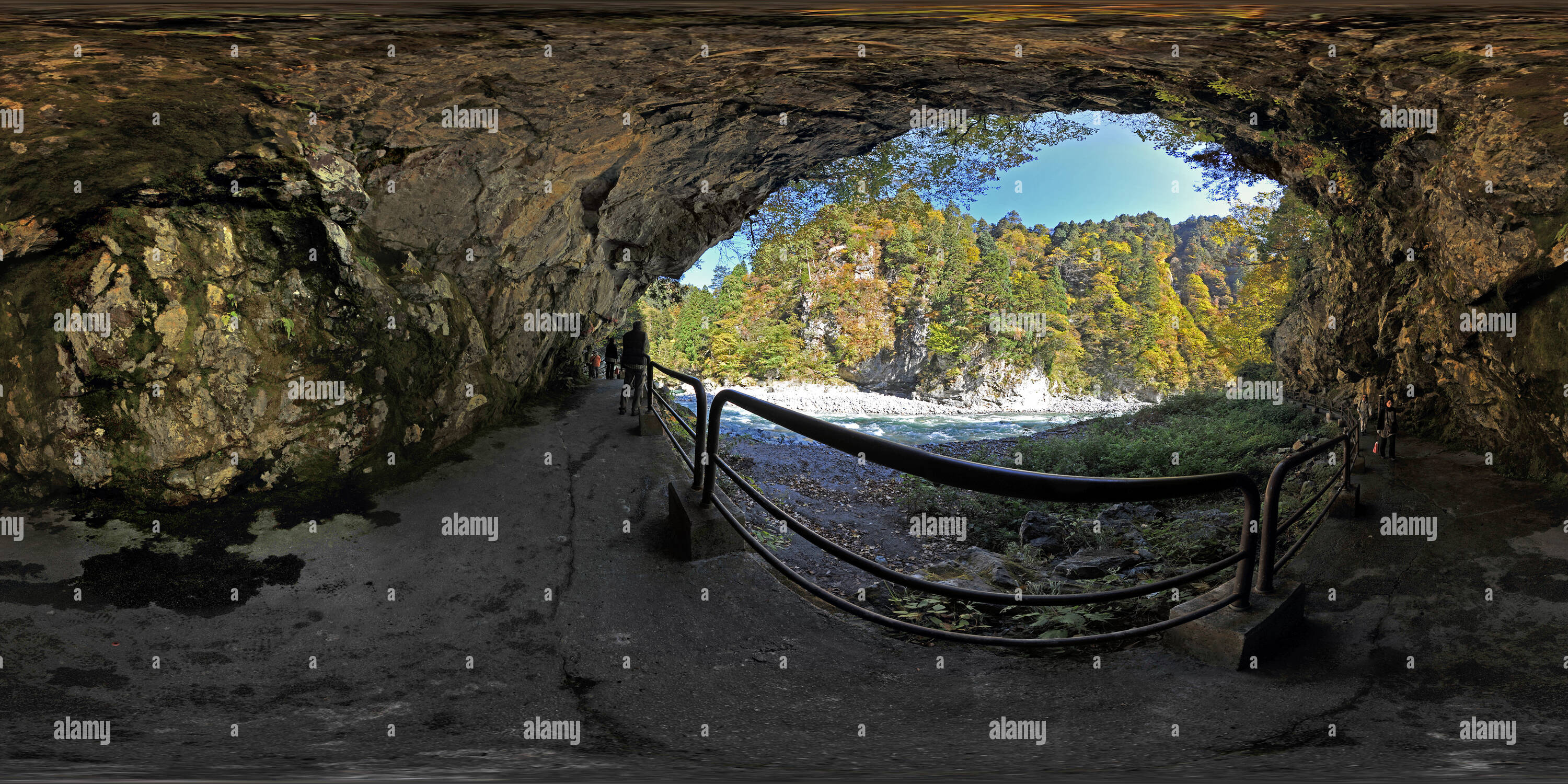 360 Grad Panorama Ansicht von Sarutobikyou-2