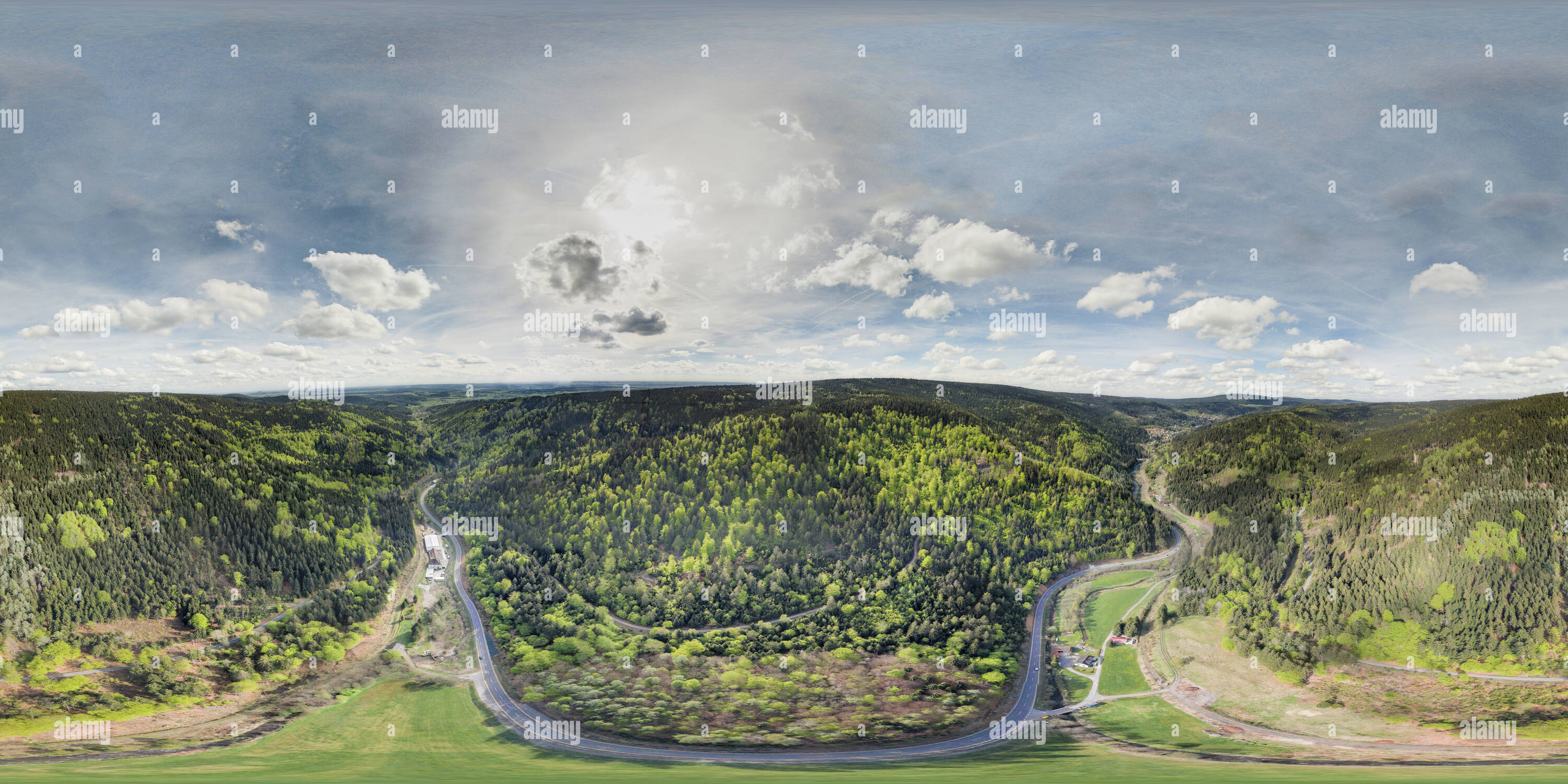 360 Grad Panorama Ansicht von Was für eine wunderbare Welt