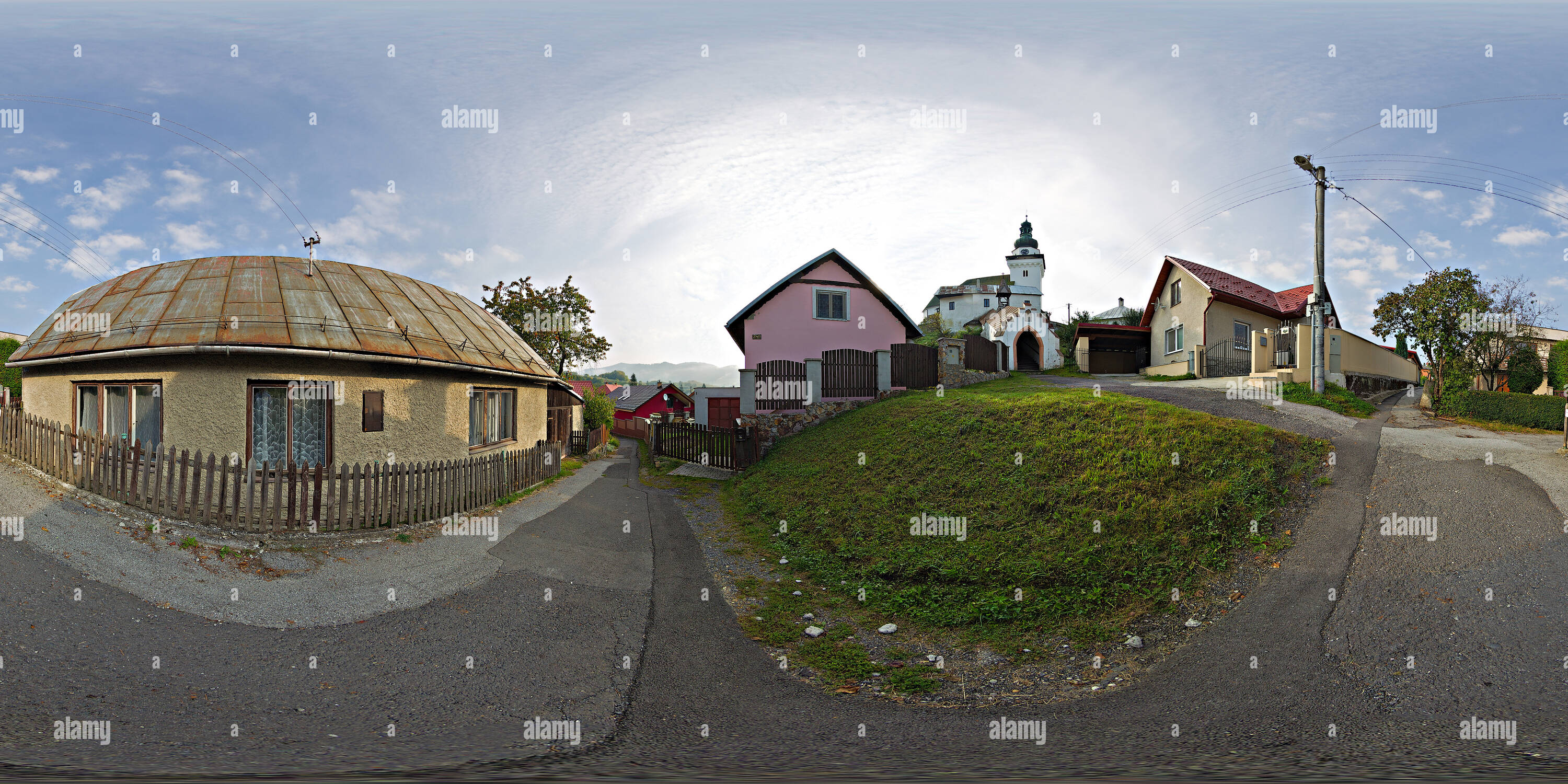 360 Grad Panorama Ansicht von Banská Belá