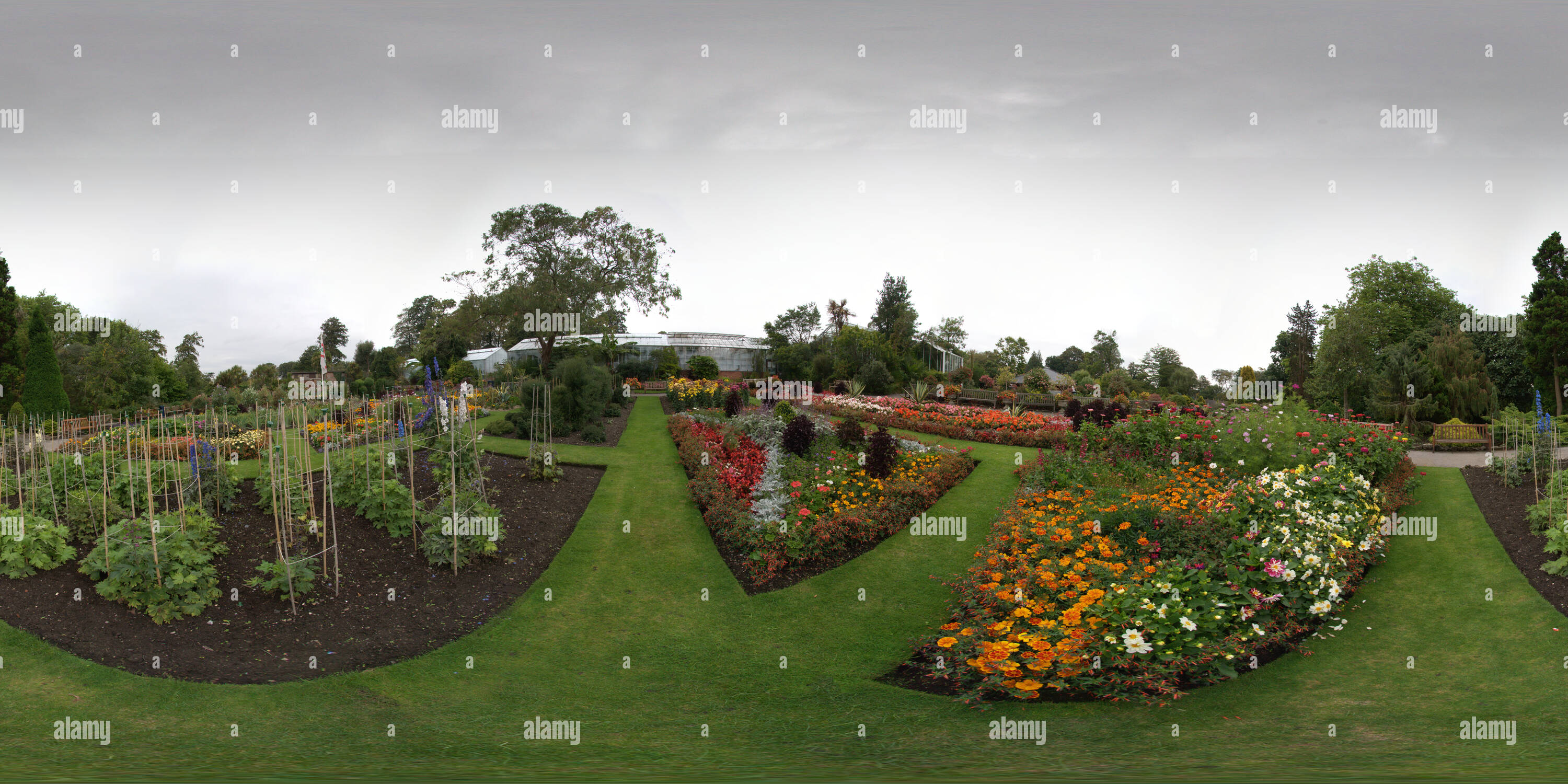 360 Grad Panorama Ansicht von Singleton Botanic Gardens 7.