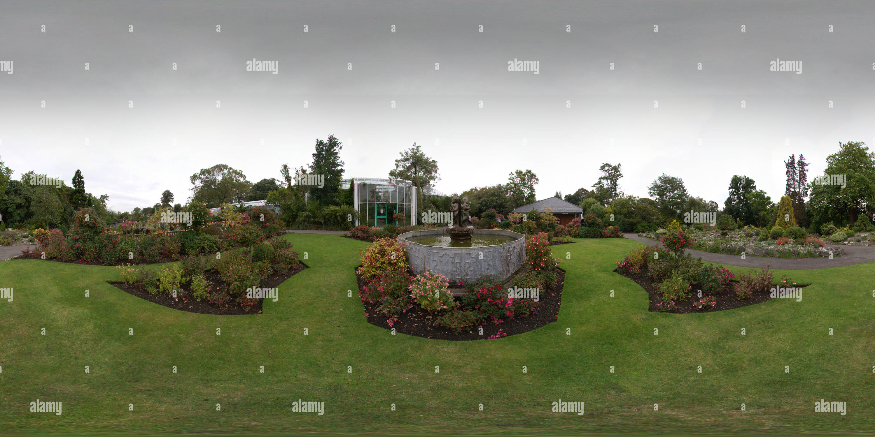 360 Grad Panorama Ansicht von Singleton Botanic Gardens 6.