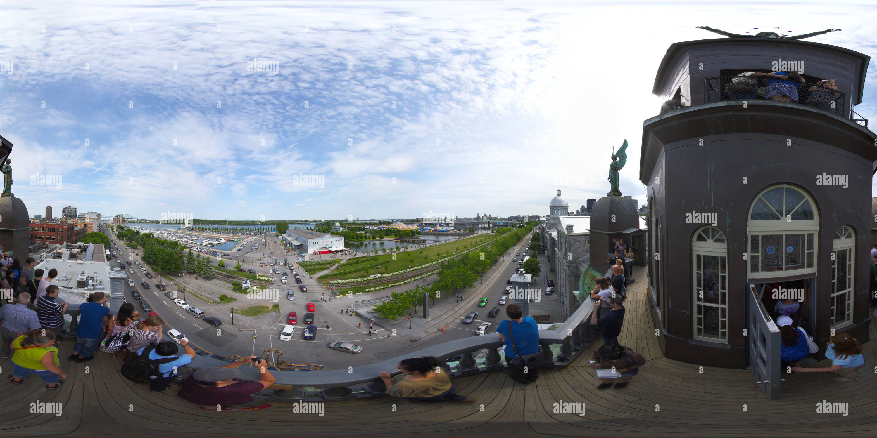 360 Grad Panorama Ansicht von Notre-Dame-de-Bon-Secours Kapelle