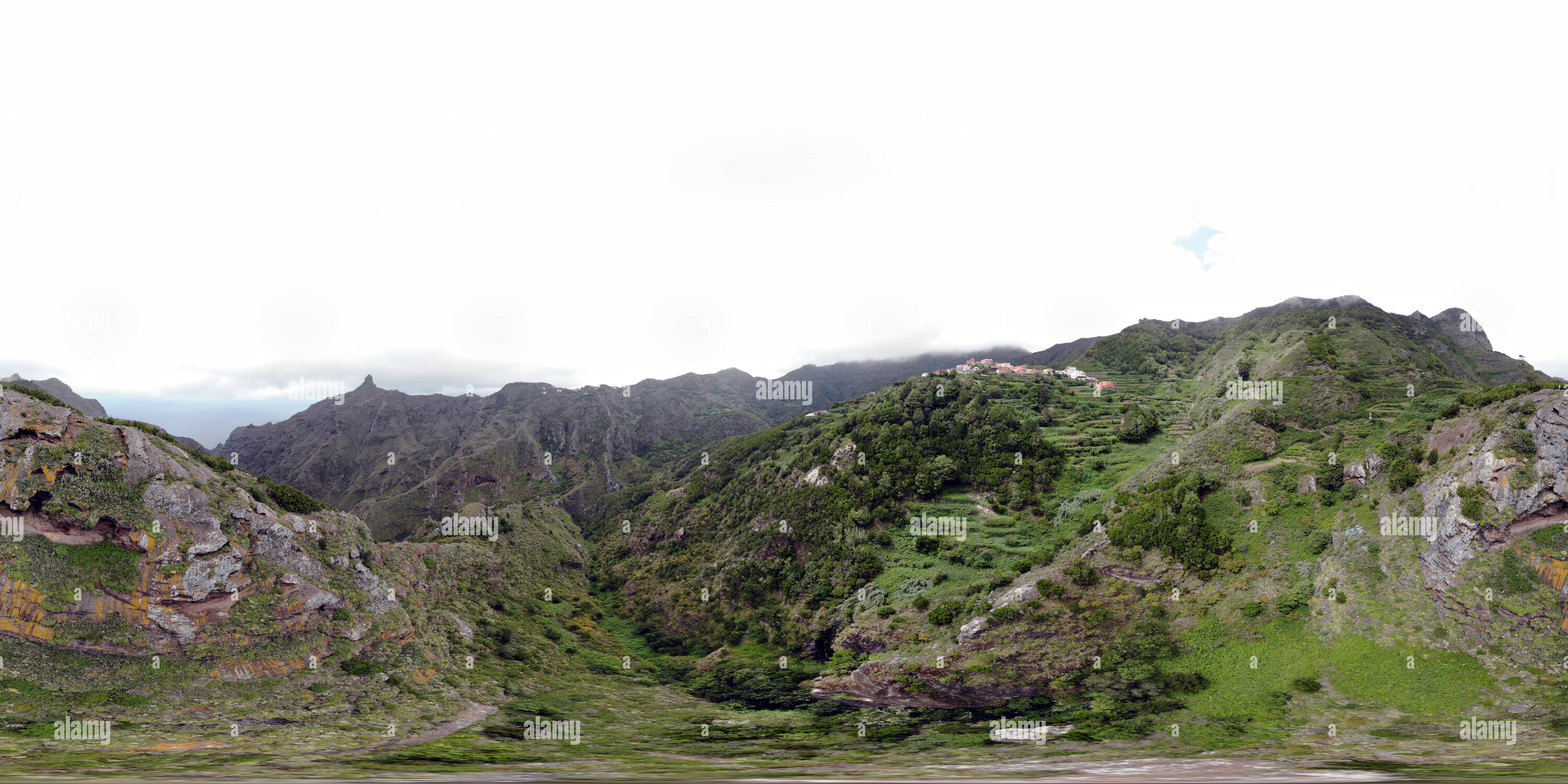 360 Grad Panorama Ansicht von Las Carboneras, Teneriffa