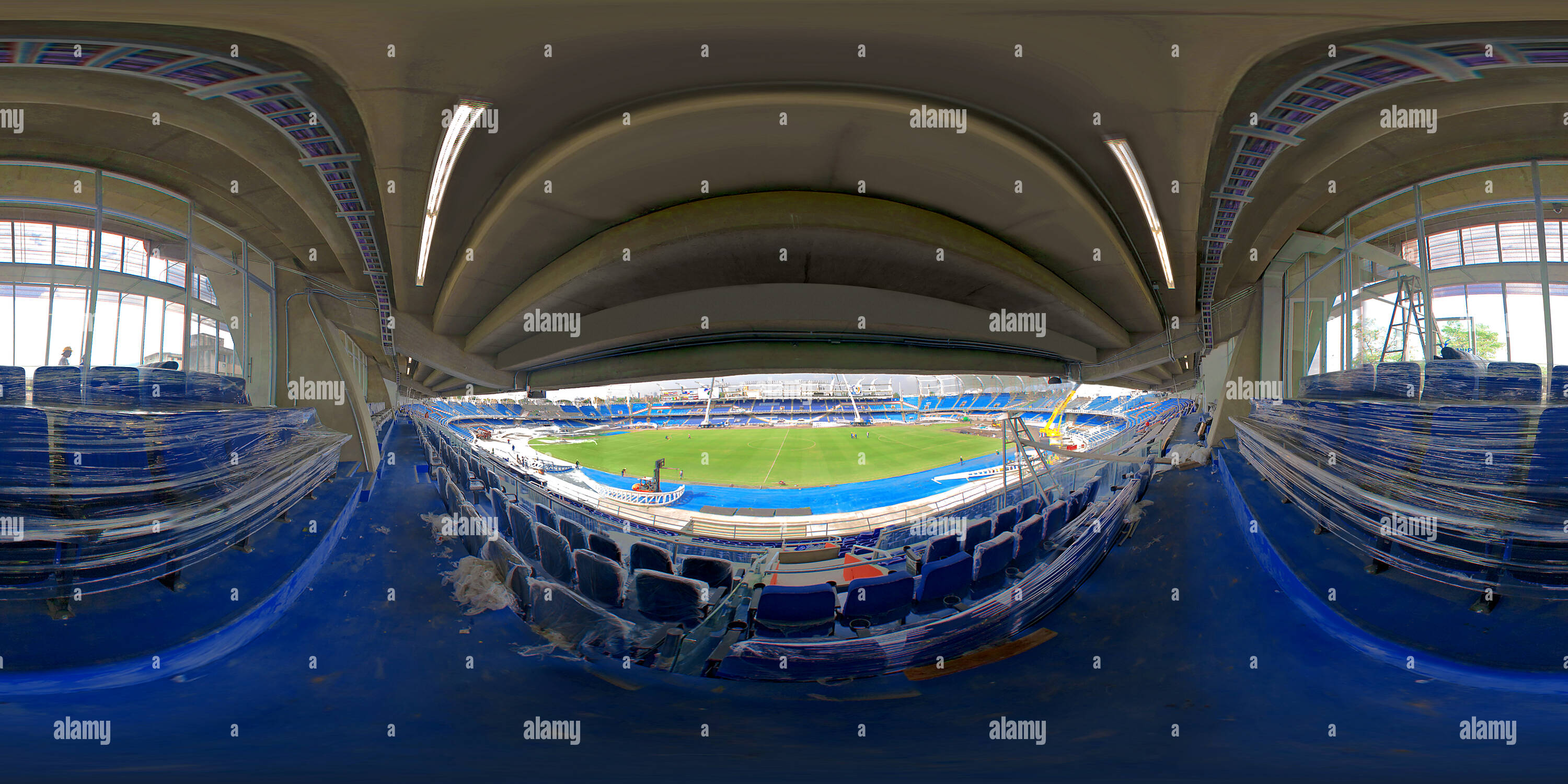 360 Grad Panorama Ansicht von Estadio Olimpico Pascual Guerrero de Cali Previo al Mundial Sub 20 2011