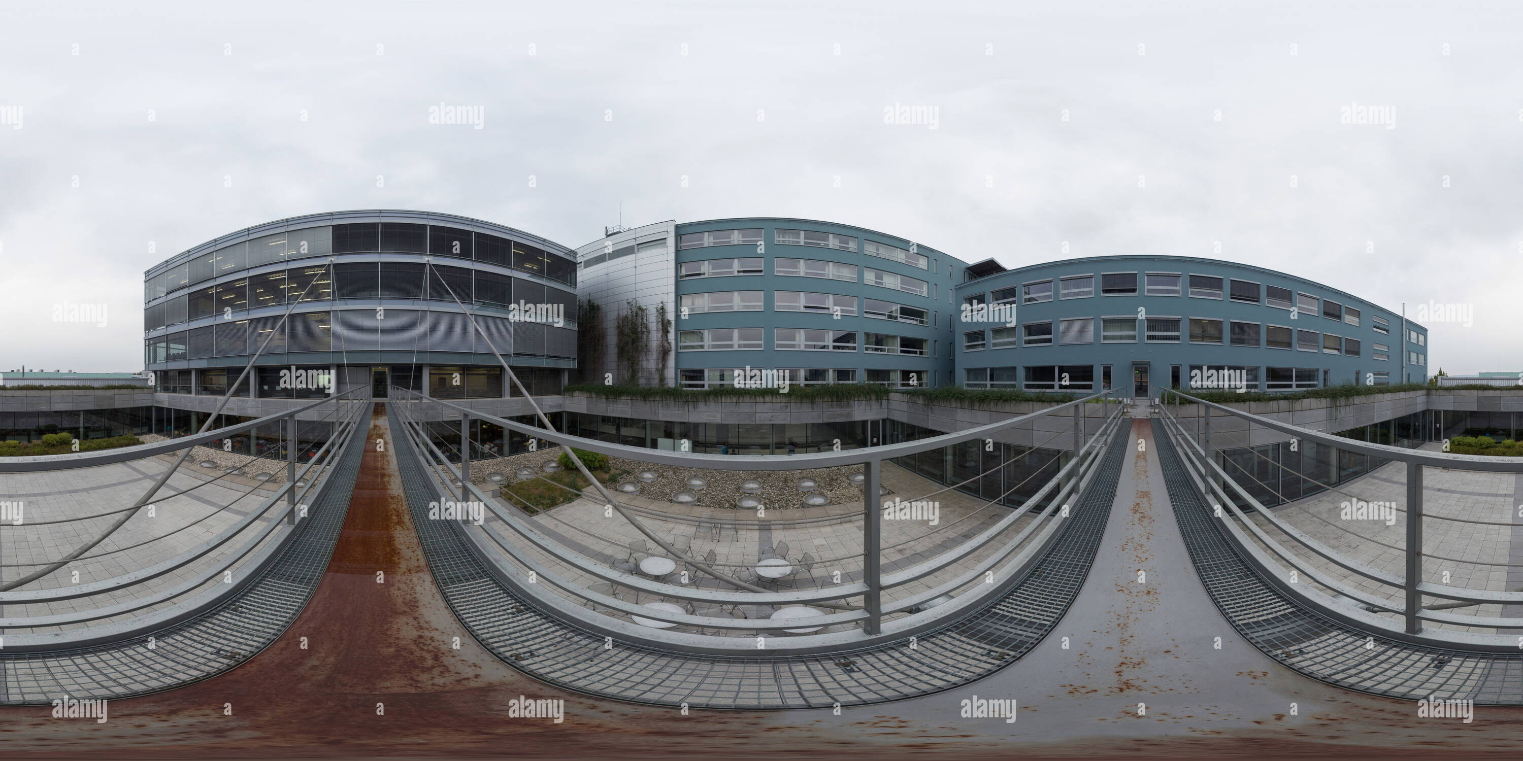 360 Grad Panorama Ansicht von Der Mendel Universität in Brno - Gebäude Q