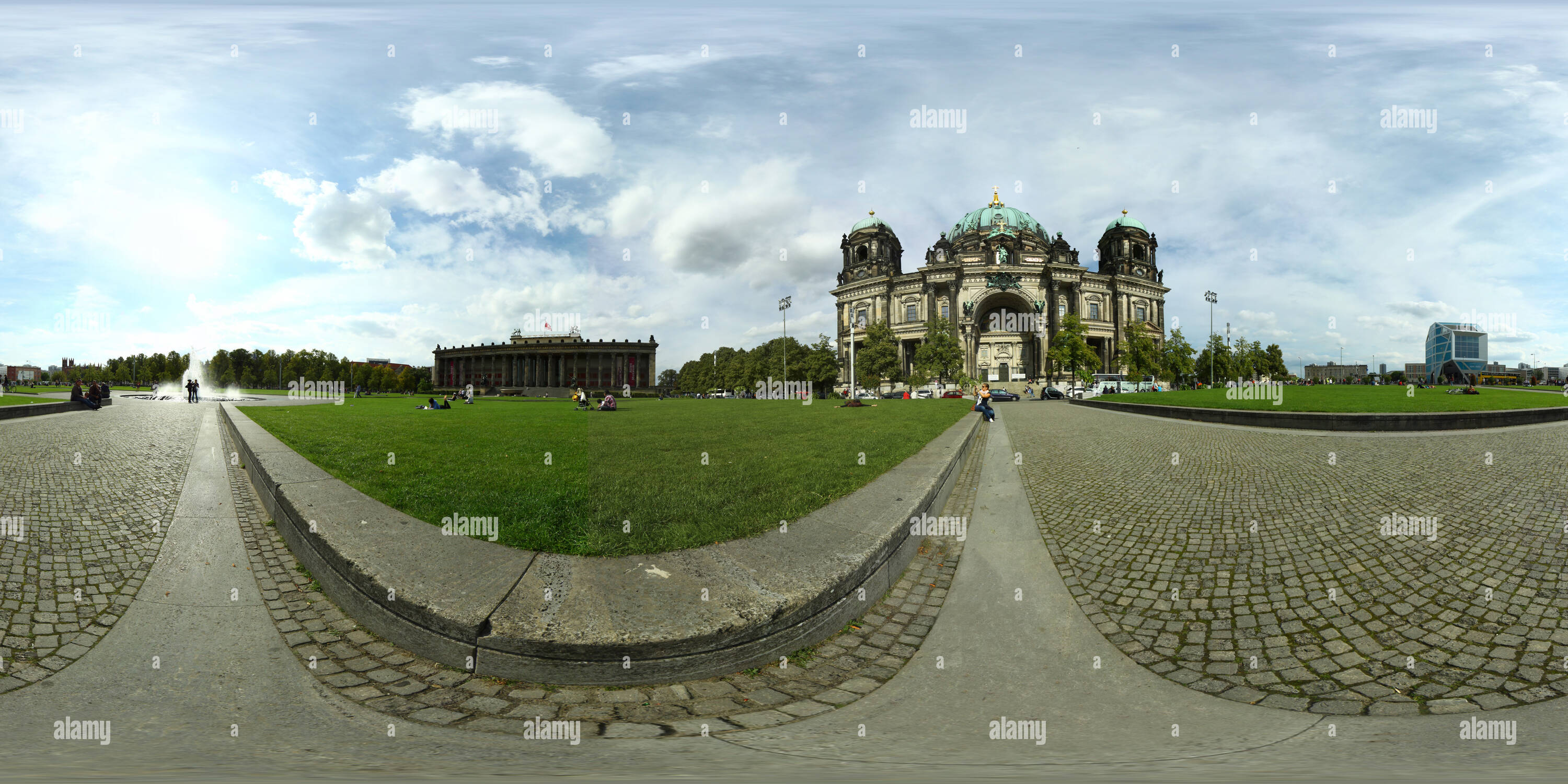 360 Grad Panorama Ansicht von Berliner Dom