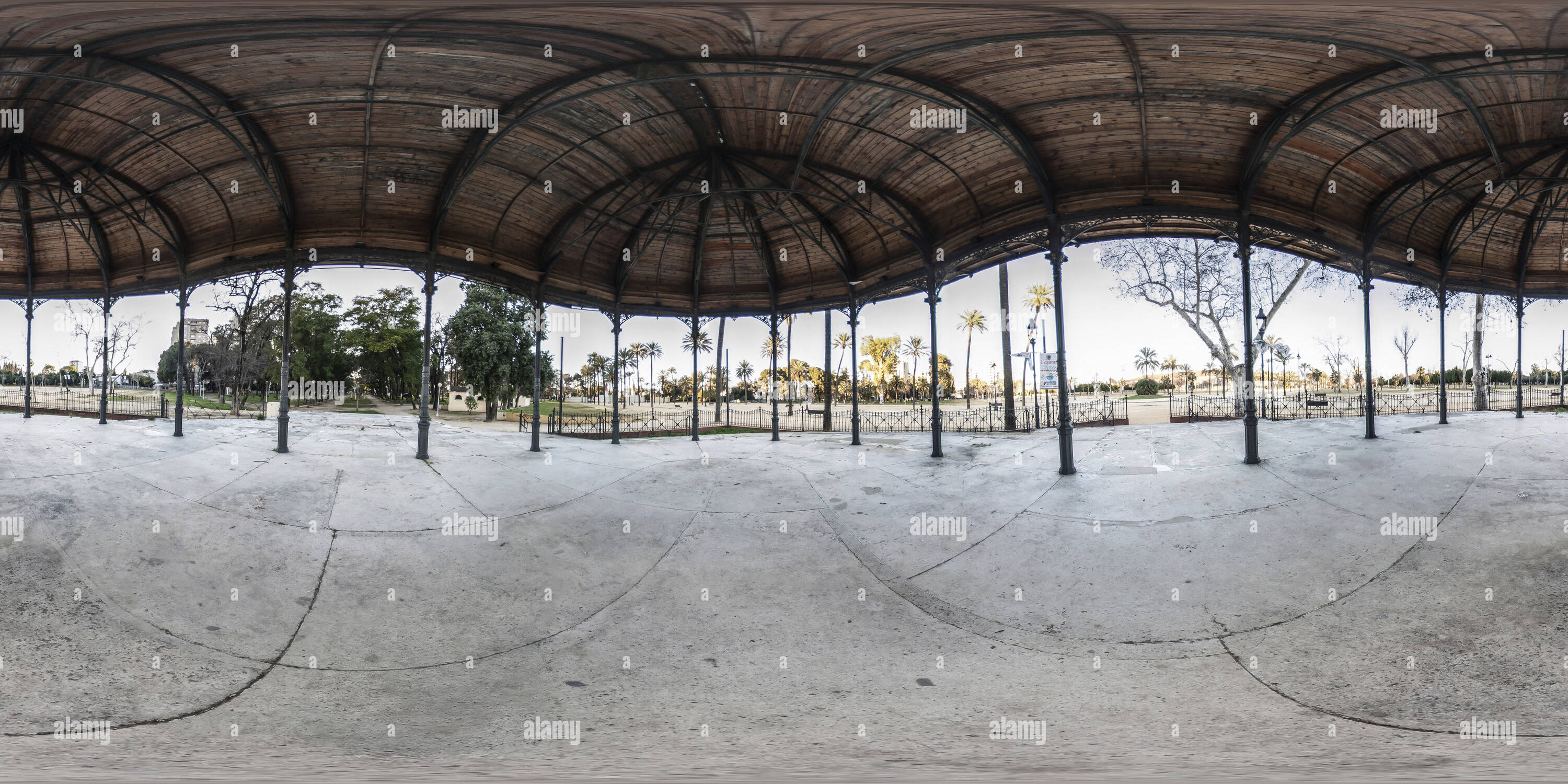 360 Grad Panorama Ansicht von TEMPLETE - Jerez