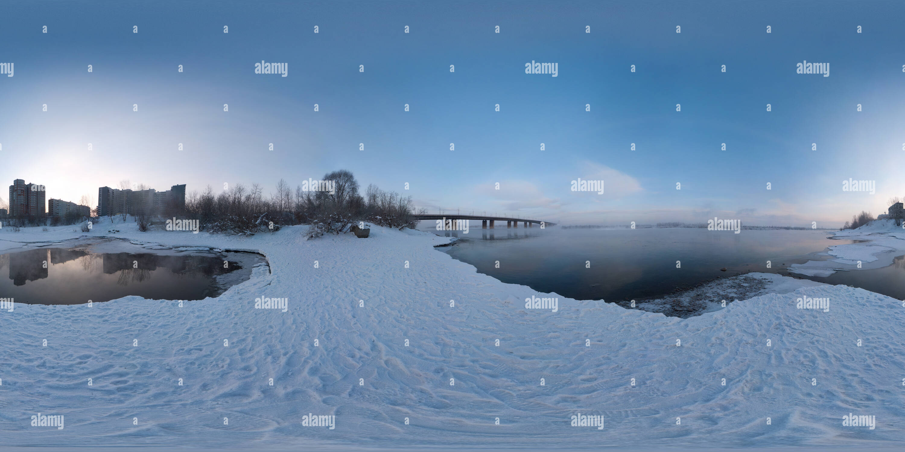 Oktjabrski brücke Fotos und Bildmaterial in hoher Auflösung Alamy