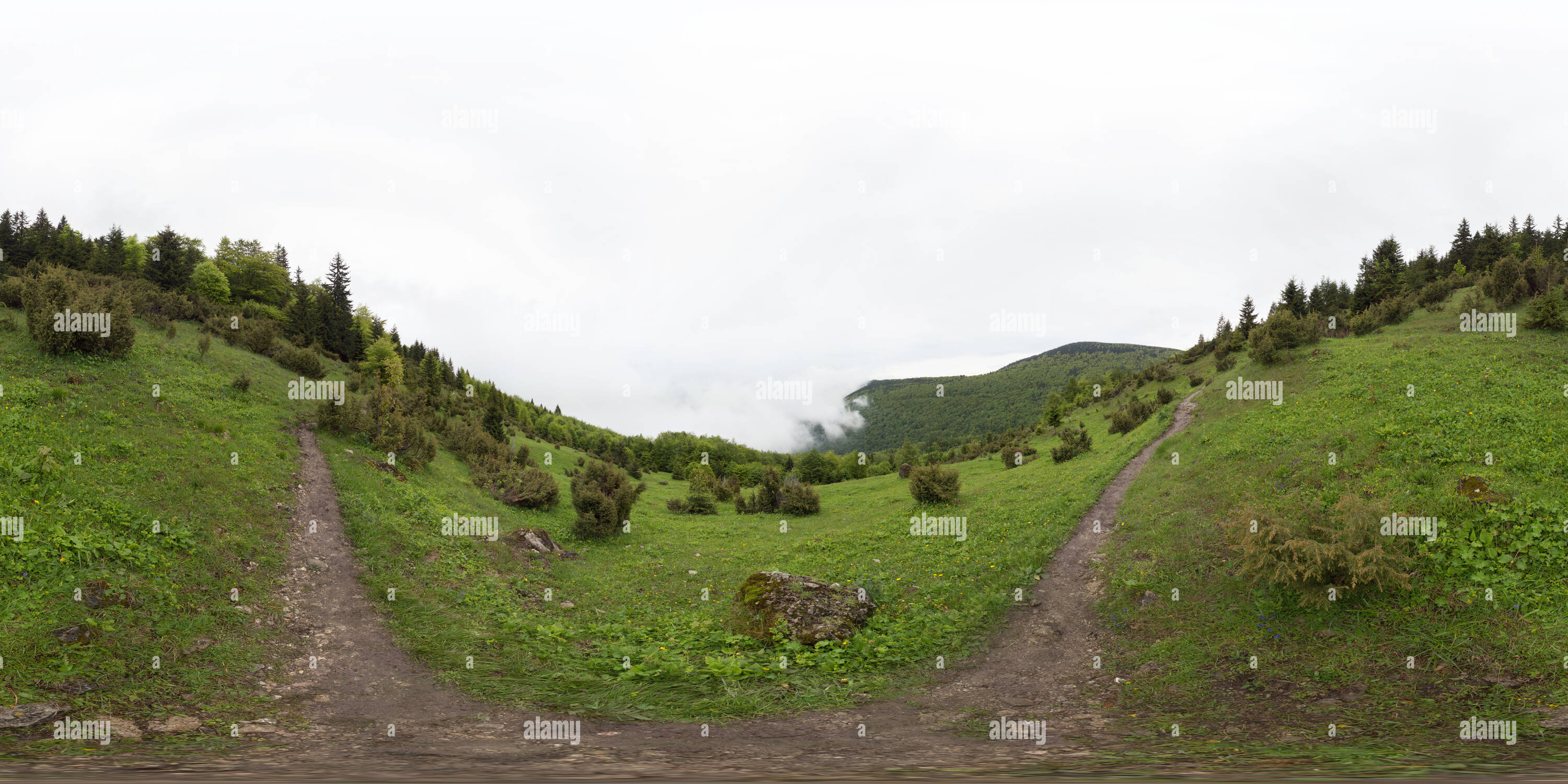 360 Grad Panorama Ansicht von Pod Medziholím