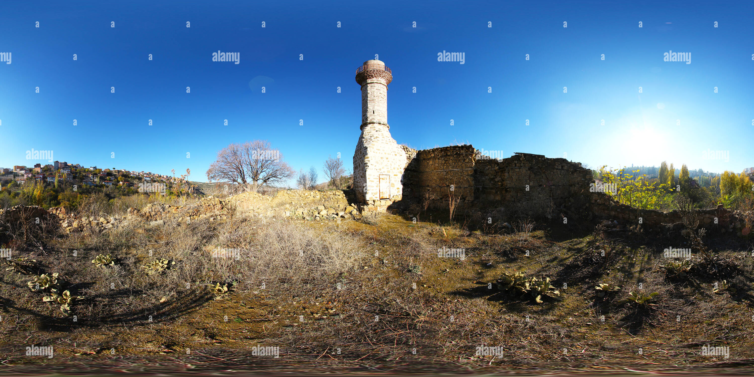 360 Grad Panorama Ansicht von 246396 - Cami Kalıntısı - bilecik Sanal Tur