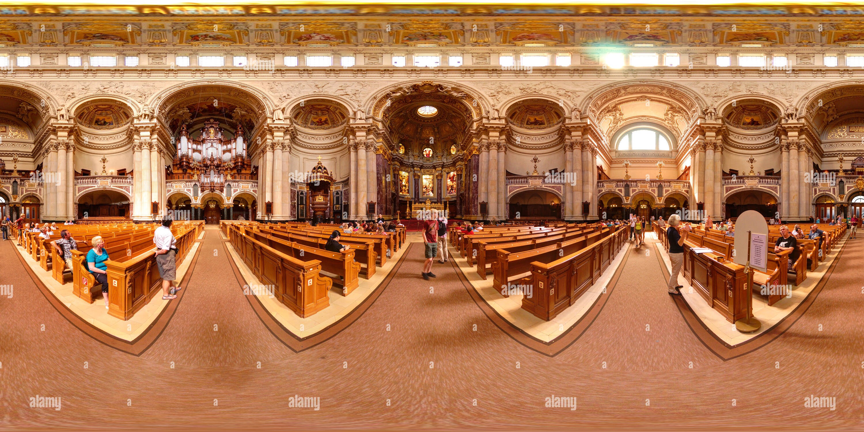 360 Grad Panorama Ansicht von Berliner Dom