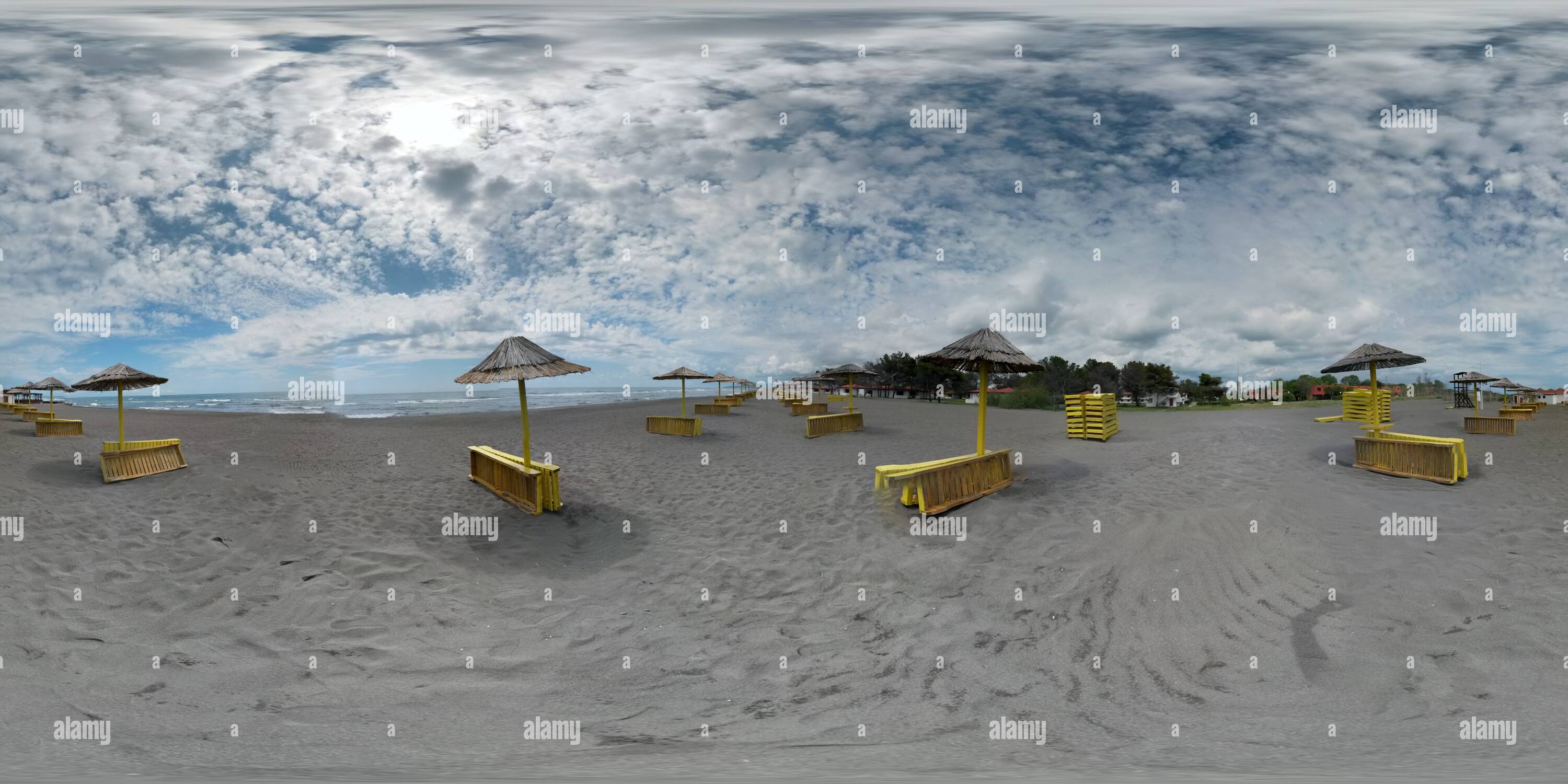 360 Grad Panorama Ansicht von Ada Bojana