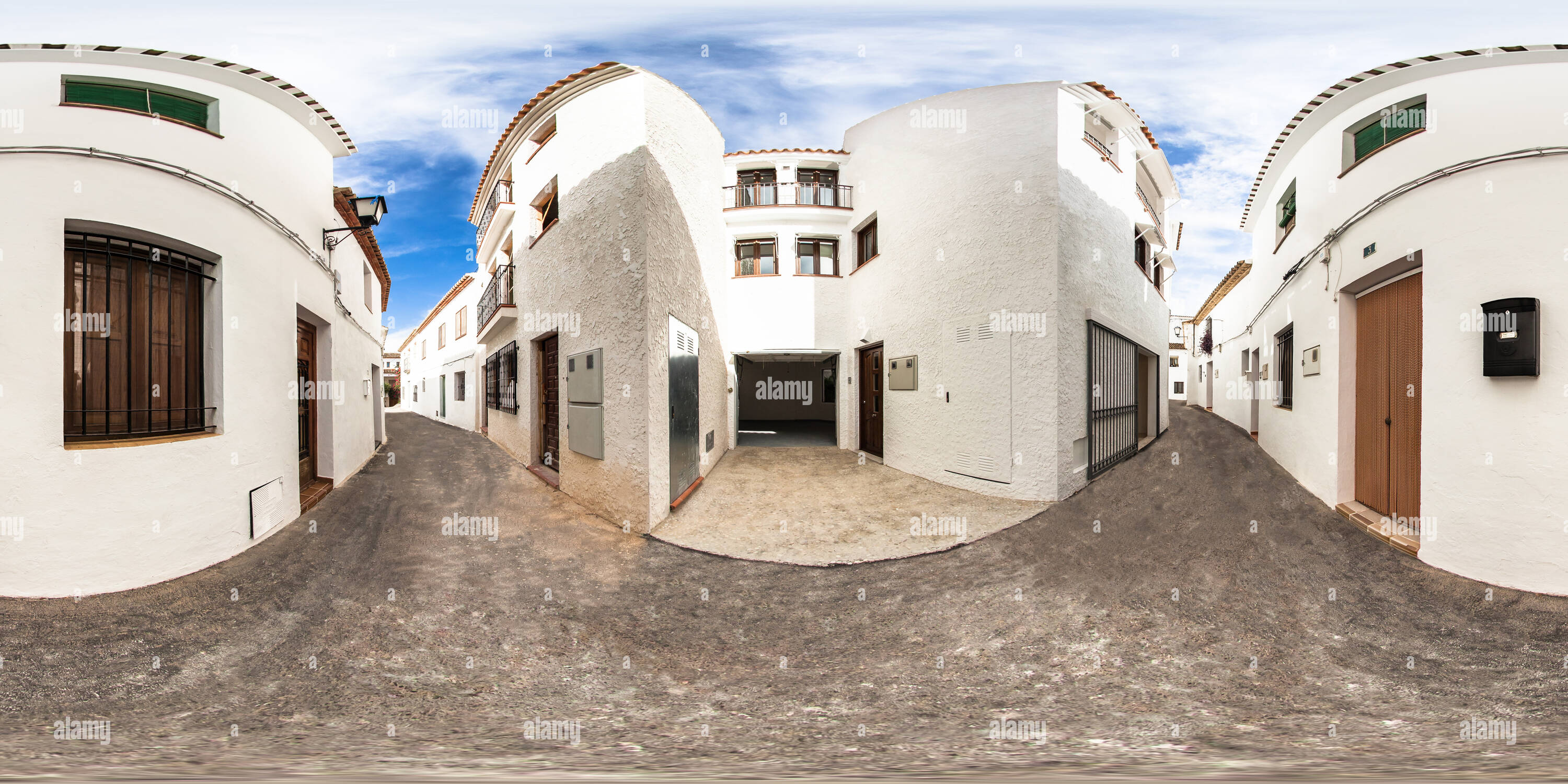 360 Grad Panorama Ansicht von Architekt Michael Karl Kayser - Villa Honda - Immobilien zum Verkauf in Altea la Vella