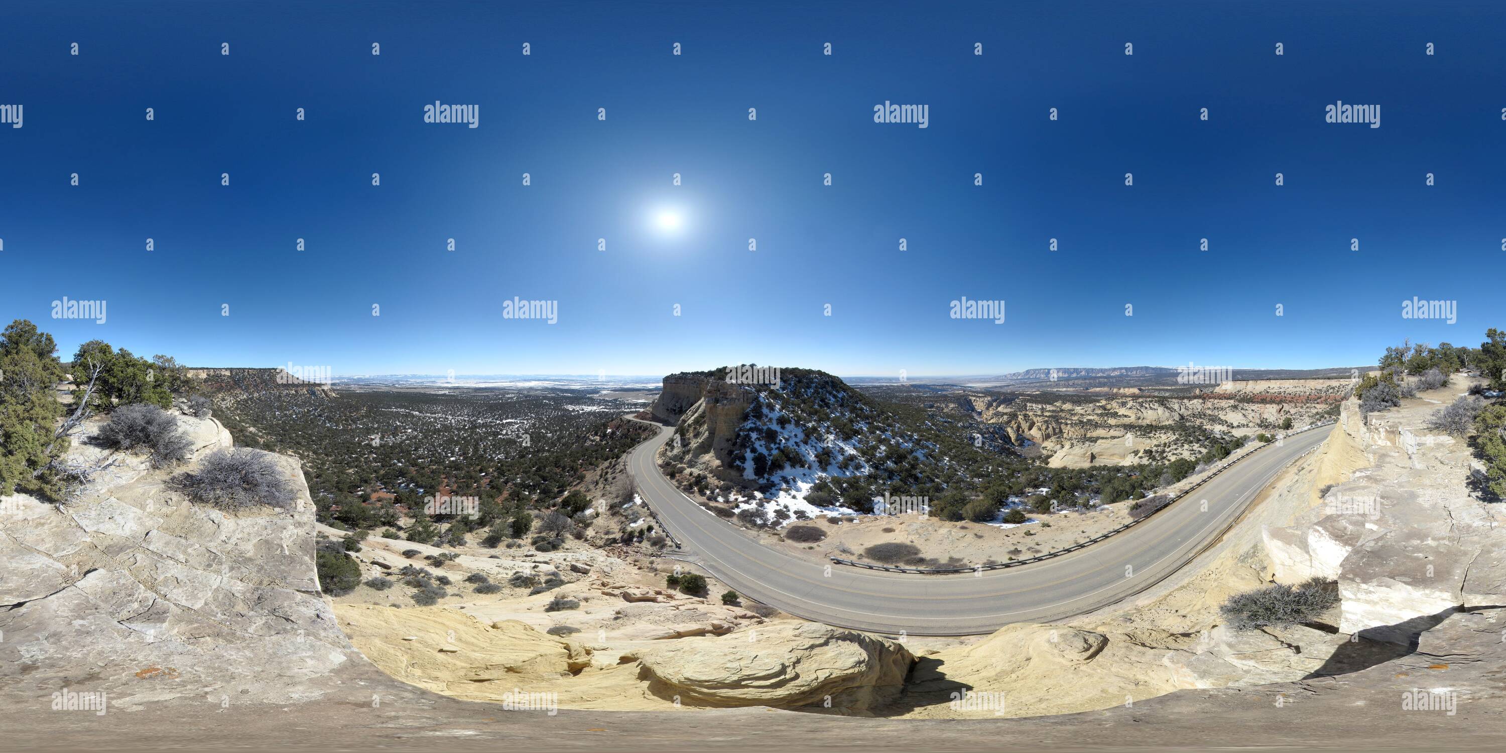 360 Grad Panorama Ansicht von Stecker hat Rock