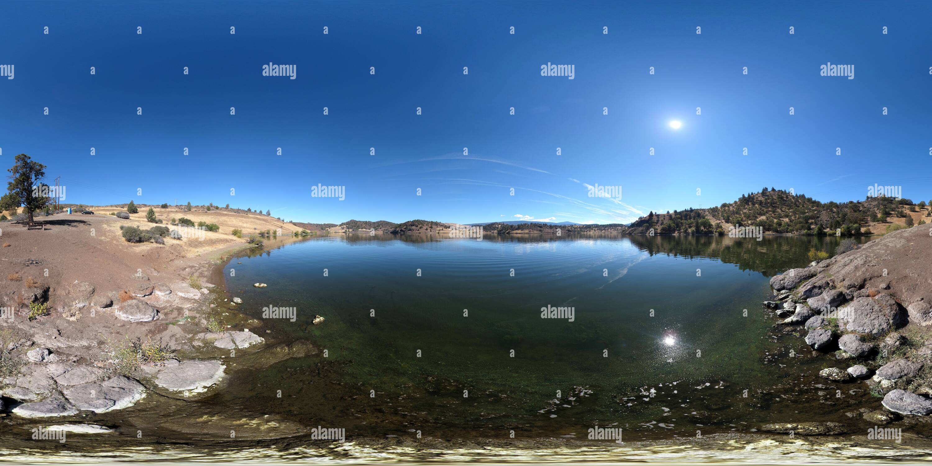 360 Grad Panorama Ansicht von Iron Gate Reservoir [1]