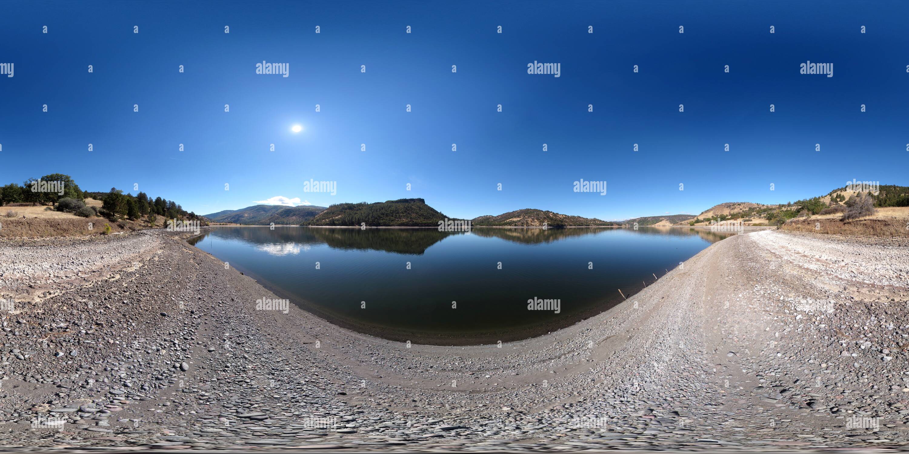 360 Grad Panorama Ansicht von Copco Behälter