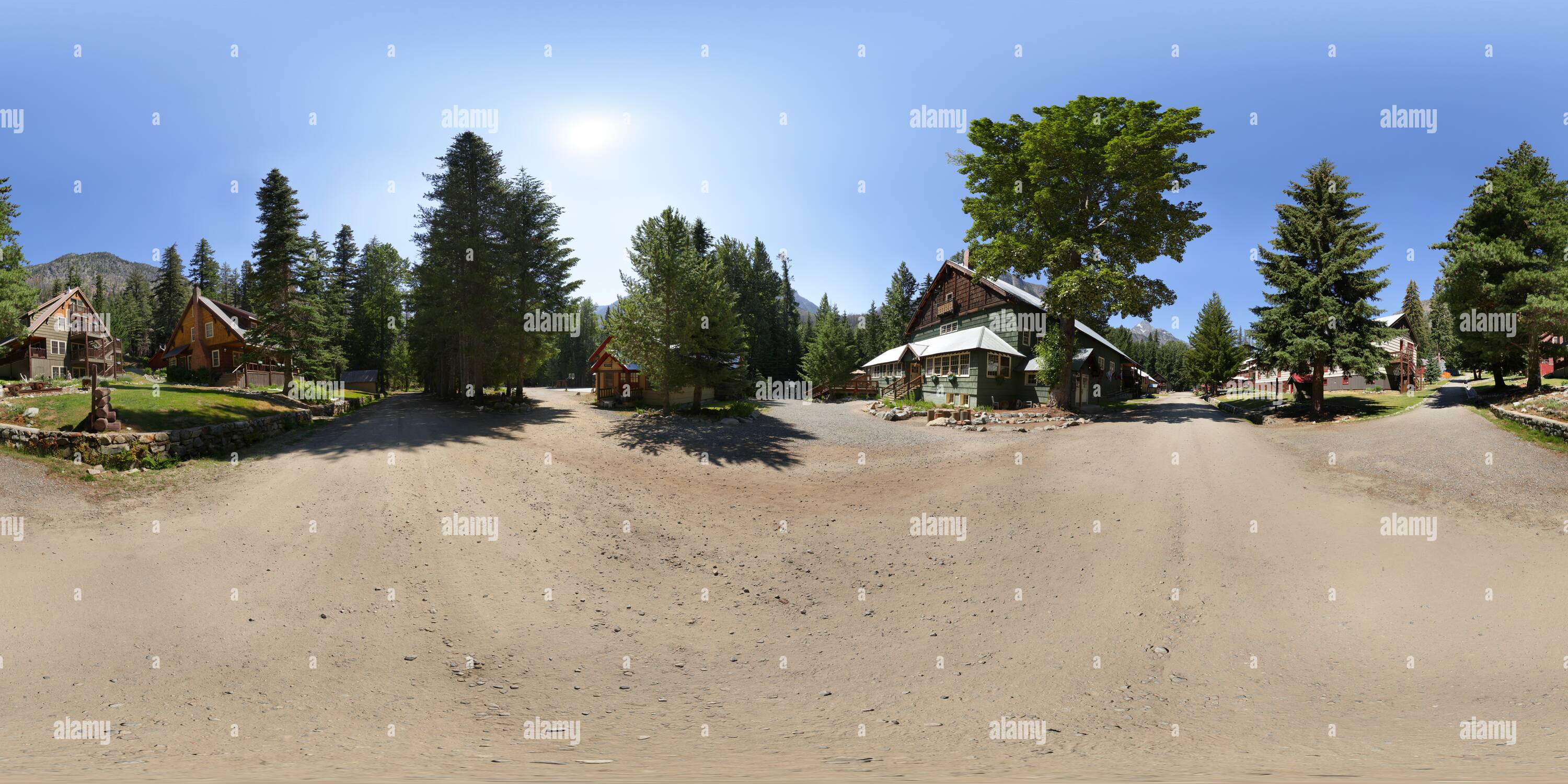 360 Grad Panorama Ansicht von Holden Dorf: east end