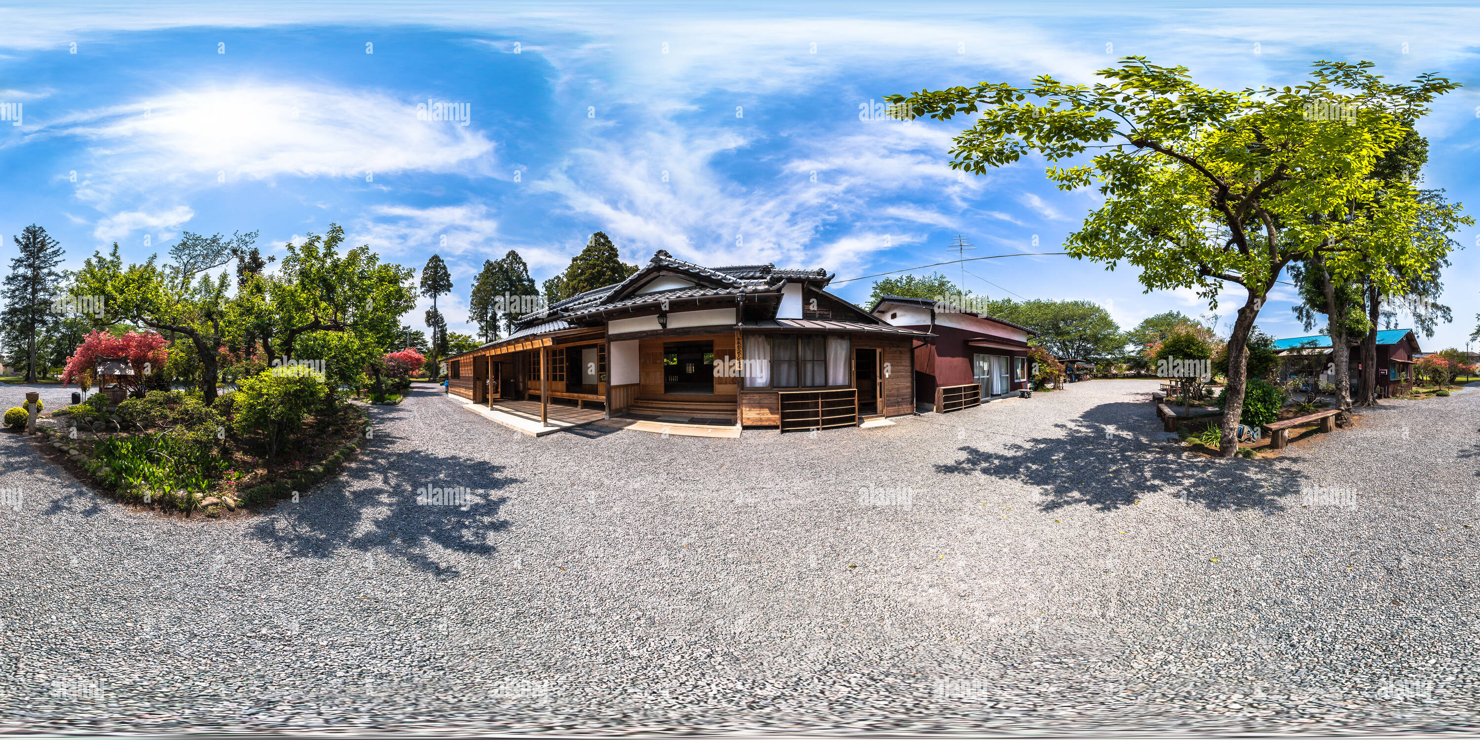 360 Grad Panorama Ansicht von Aikikai Foundation Zweig Ibaraki Dojo-iwama-Ibaraki - Japan