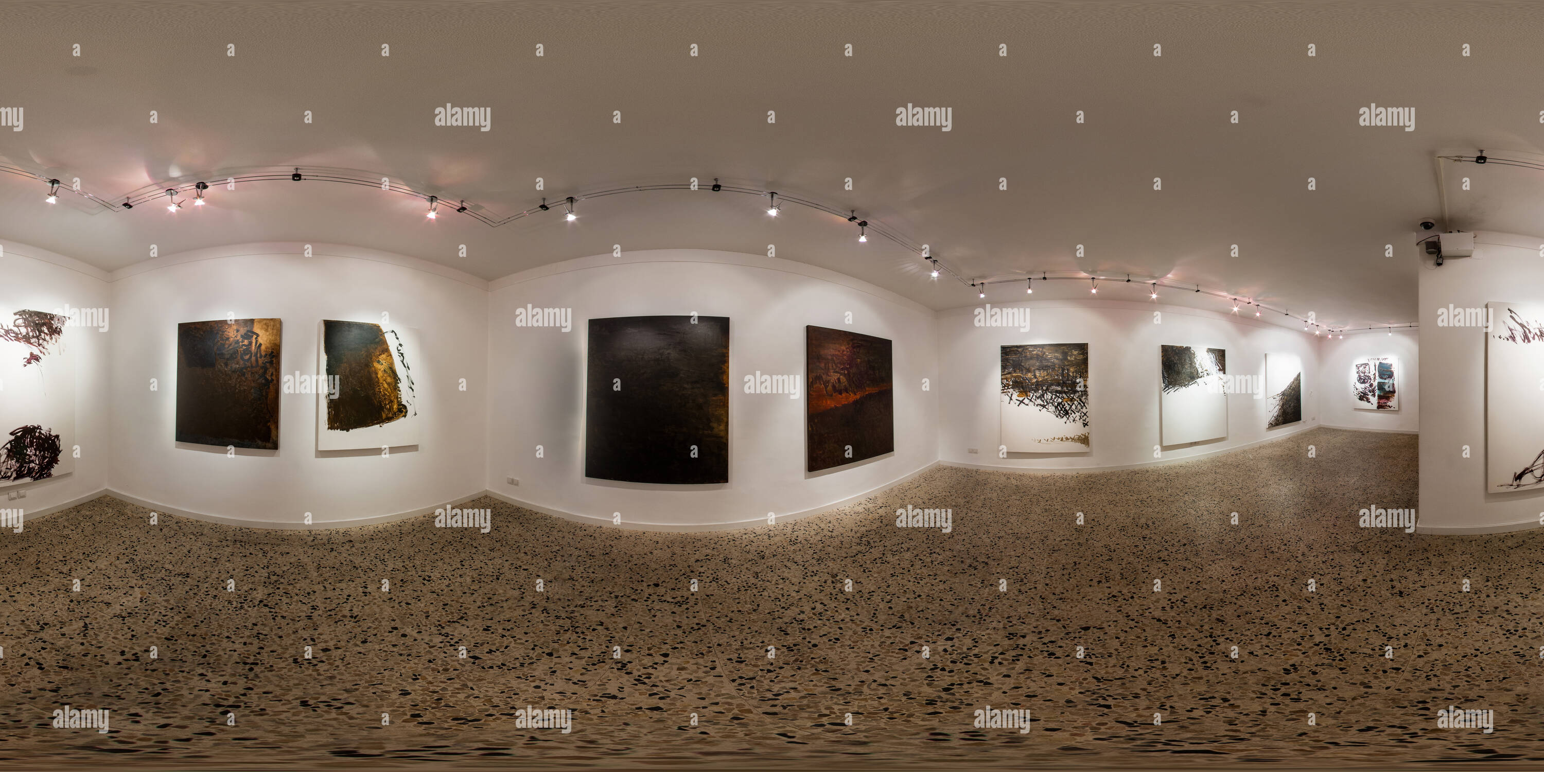 360 Grad Panorama Ansicht von Homa Art Gallery Apr 2015 Homa Khoshbin, 01.