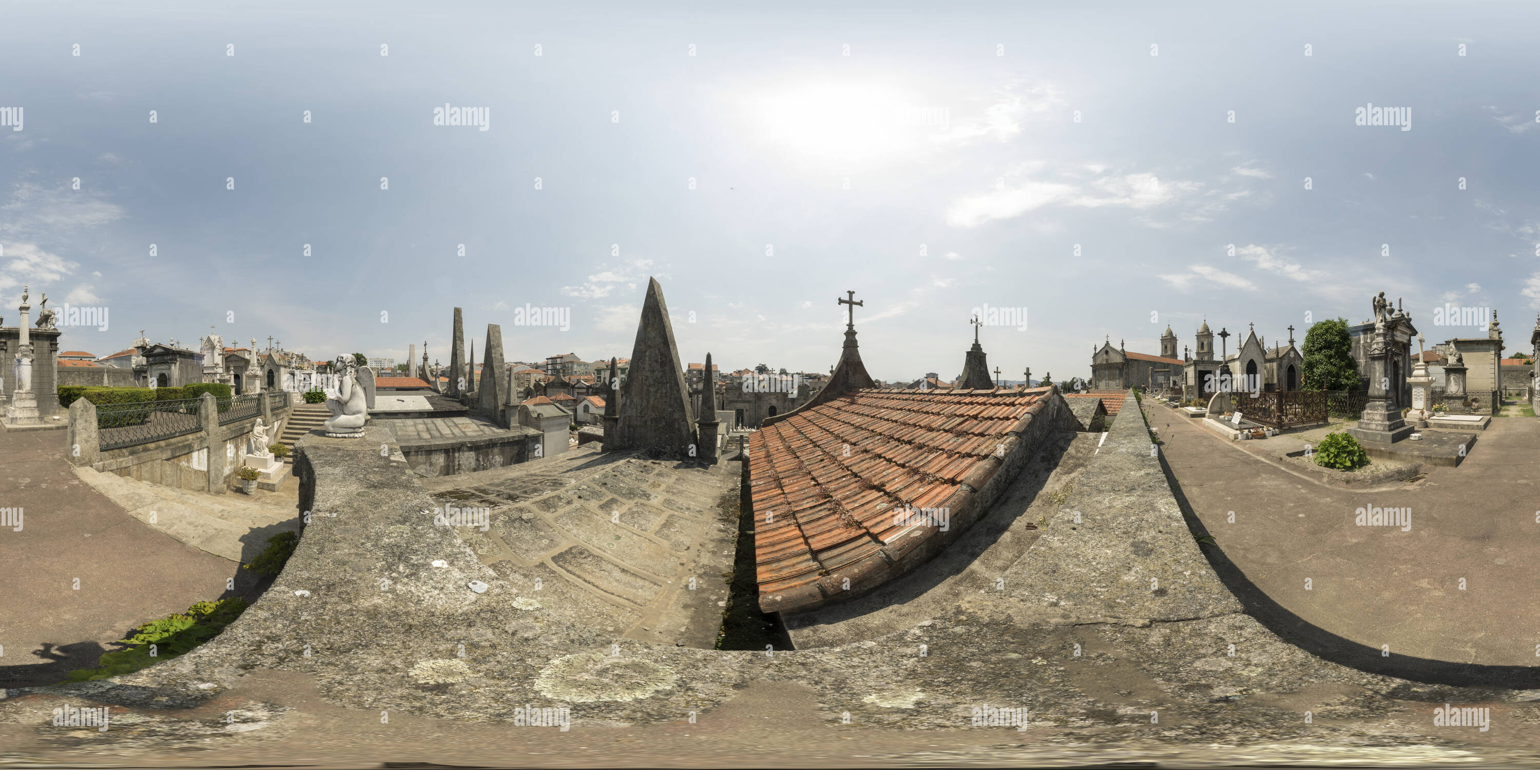 360 Grad Panorama Ansicht von Porto Igreja da Lapa