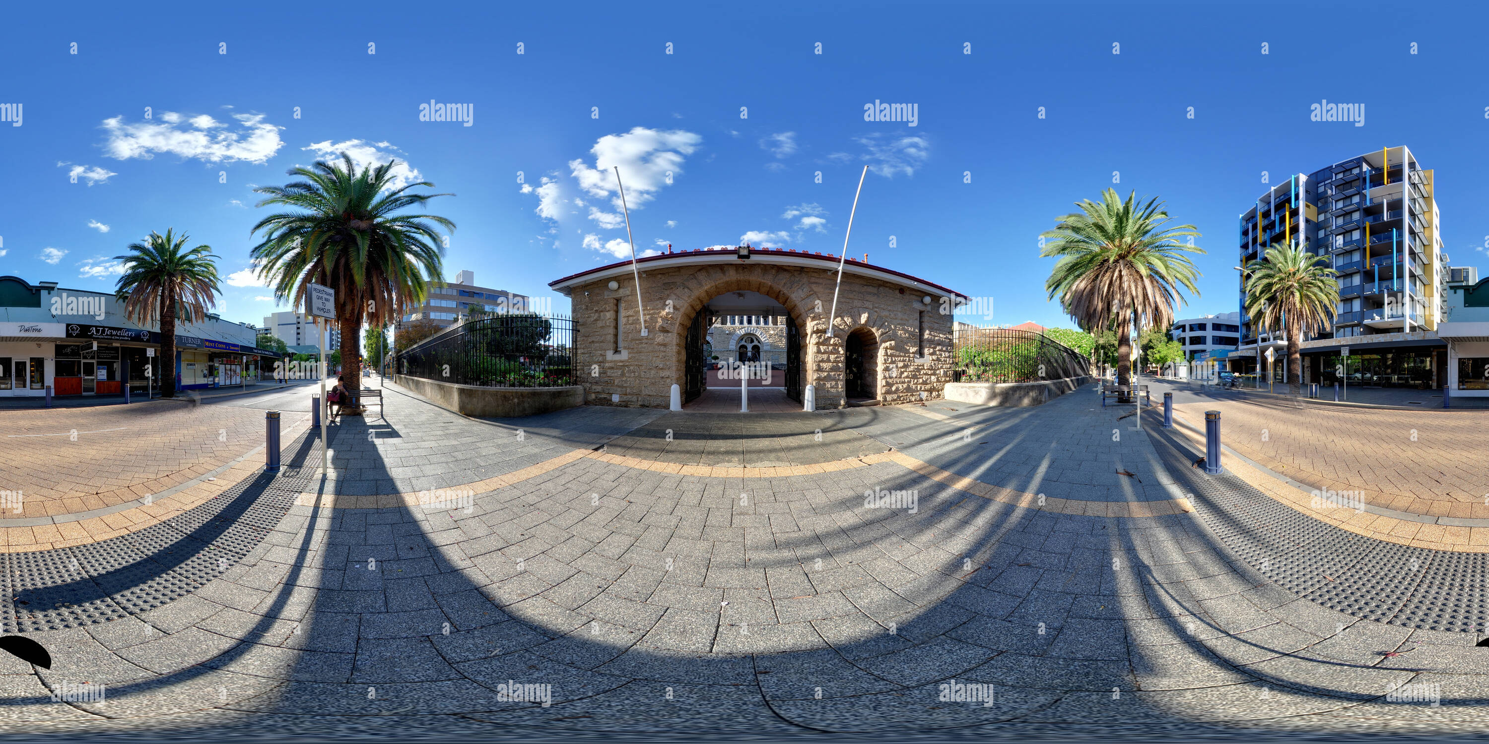360 Grad Panorama Ansicht von Australien Die Perth Mint