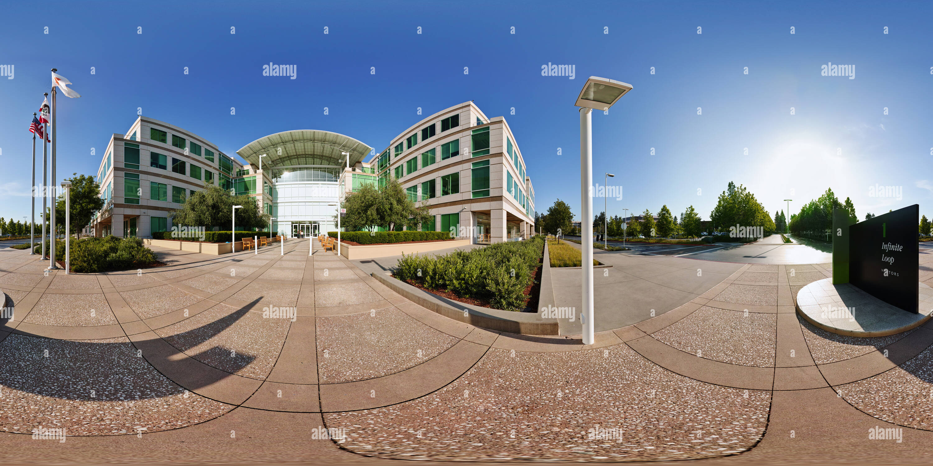 360 Grad Panorama Ansicht von Infinite Loop 1.