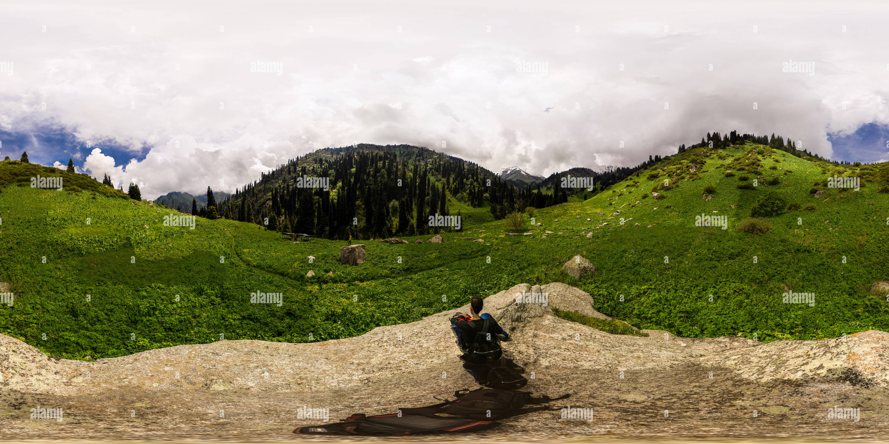 360 Grad Panorama Ansicht von Schlucht Gorelnik