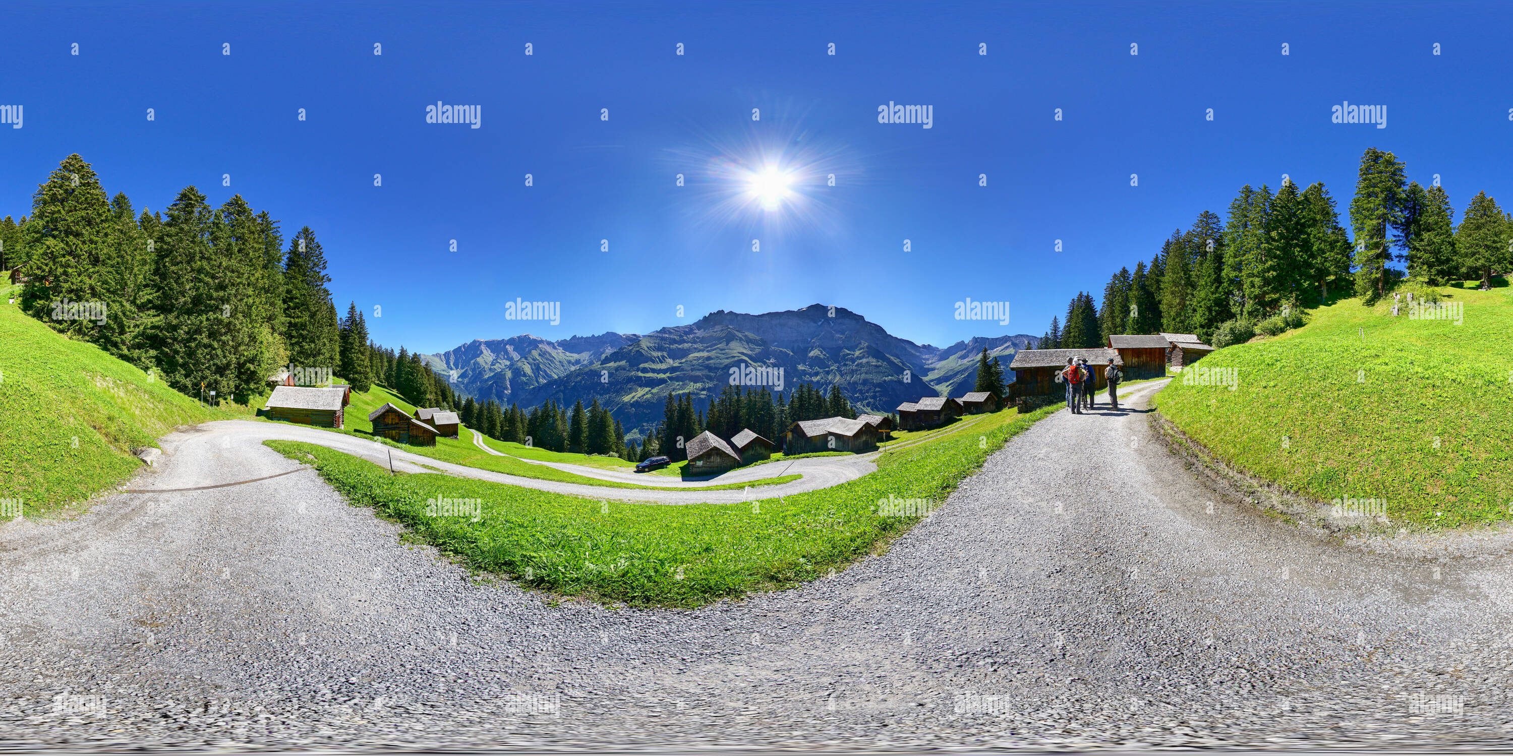 360 Grad Panorama Ansicht von Elm Hengstboden