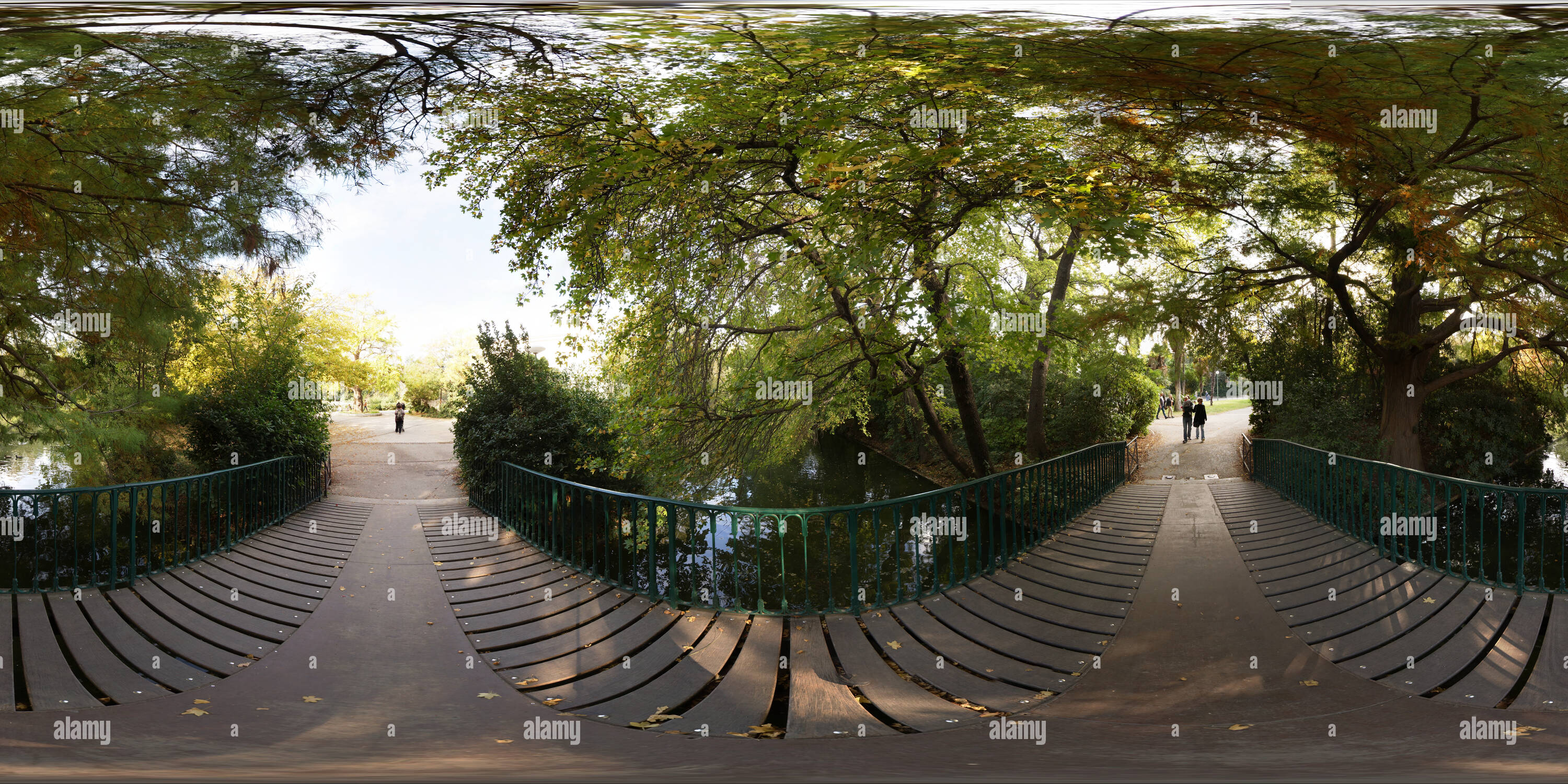 360 Grad Panorama Ansicht von Marseille - Parc Borely