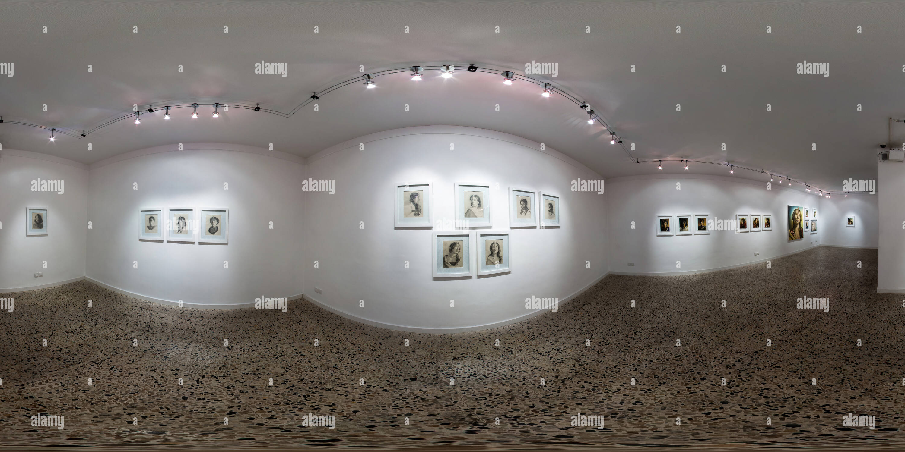 360 Grad Panorama Ansicht von Homa Art Gallery Jan 2017 Elmira Asl 01.