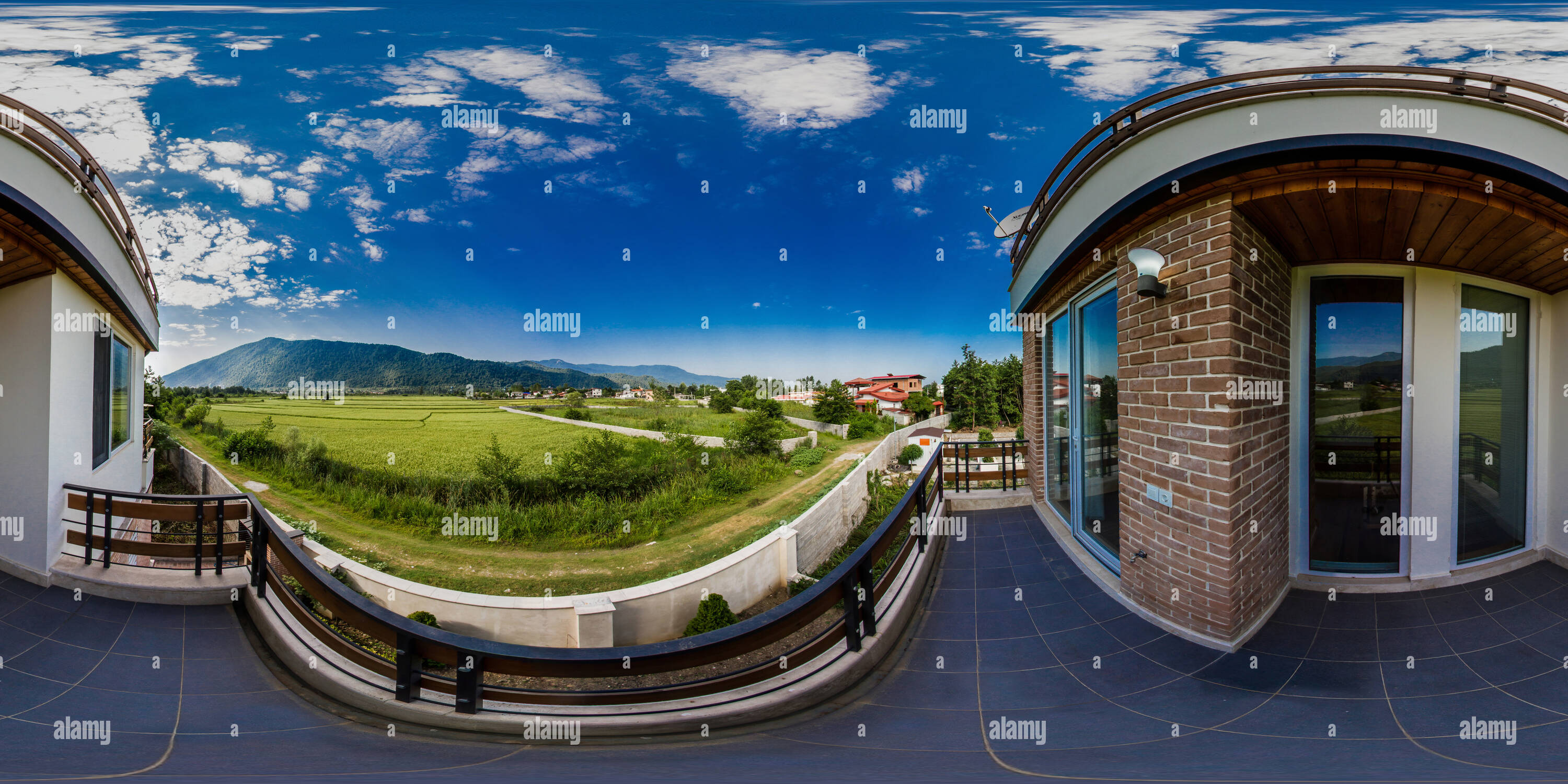 360 Grad Panorama Ansicht von 30 Telar Ahangar Kola Kelarabad Mazandaran Sitelar, 08.