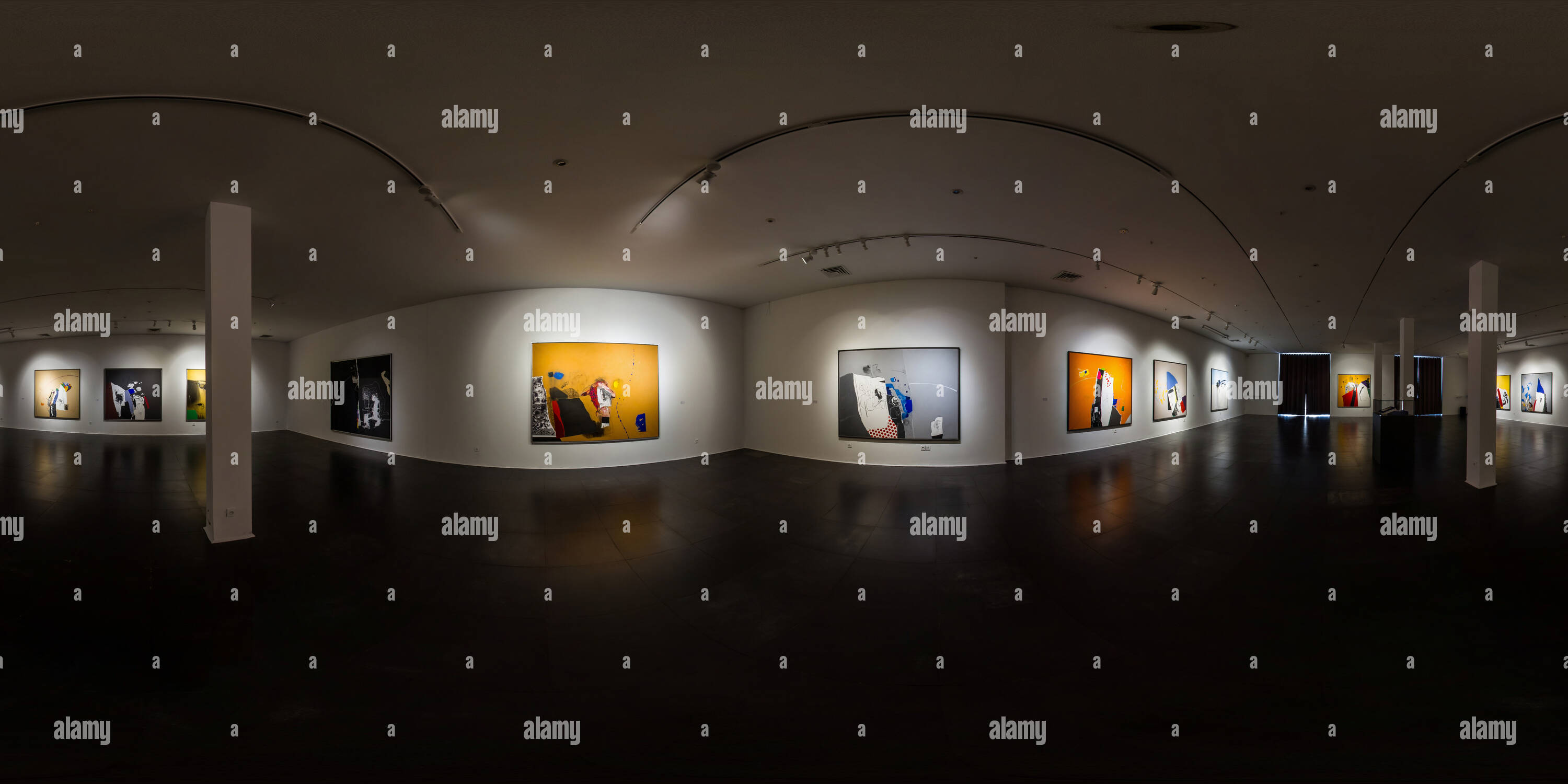 360 Grad Panorama Ansicht von Iranshahr Art Gallery Okt 2017 Nosratollah Moslemian, 02.