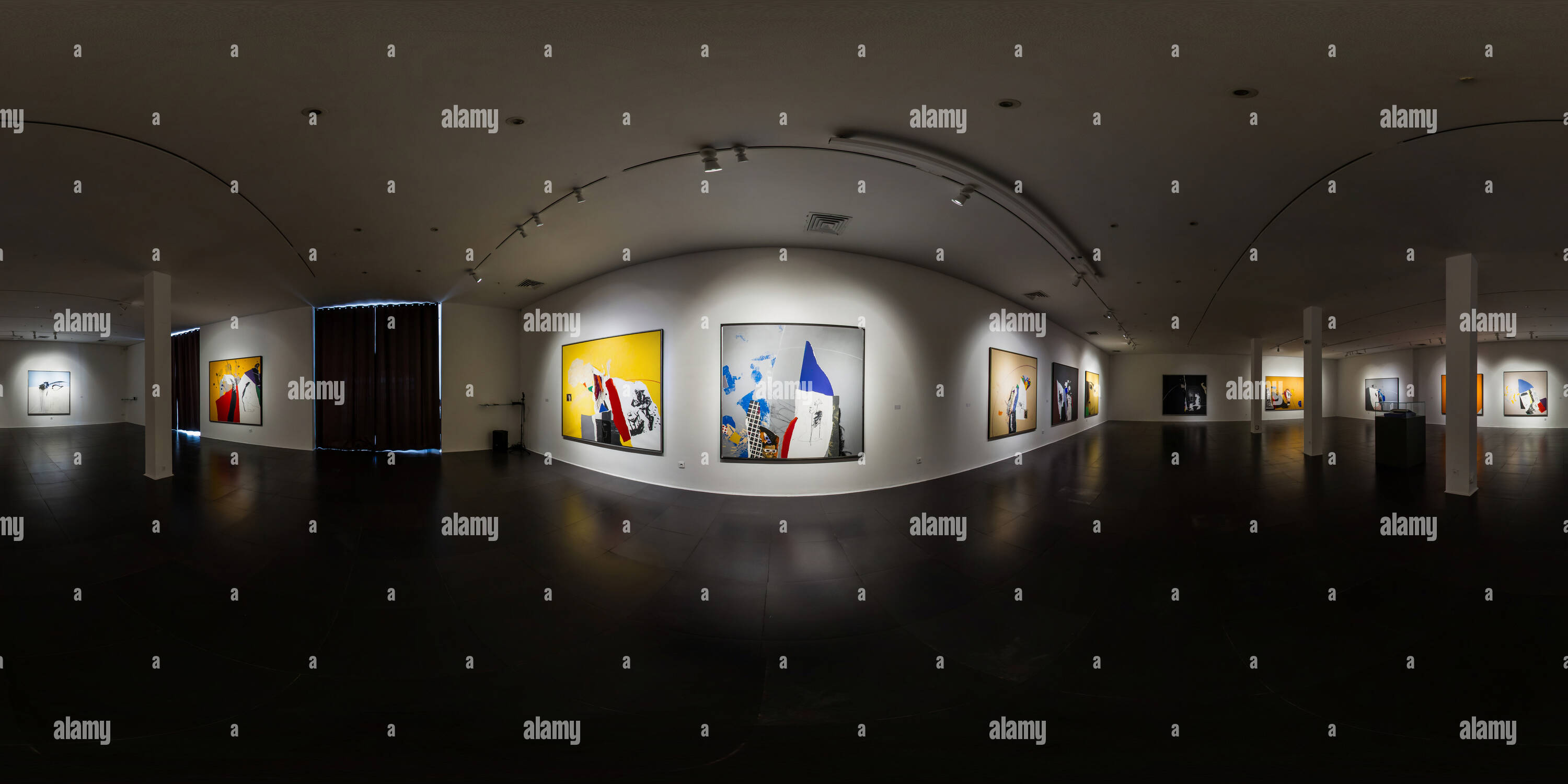 360 Grad Panorama Ansicht von Iranshahr Art Gallery Okt 2017 Nosratollah Moslemian, 04.