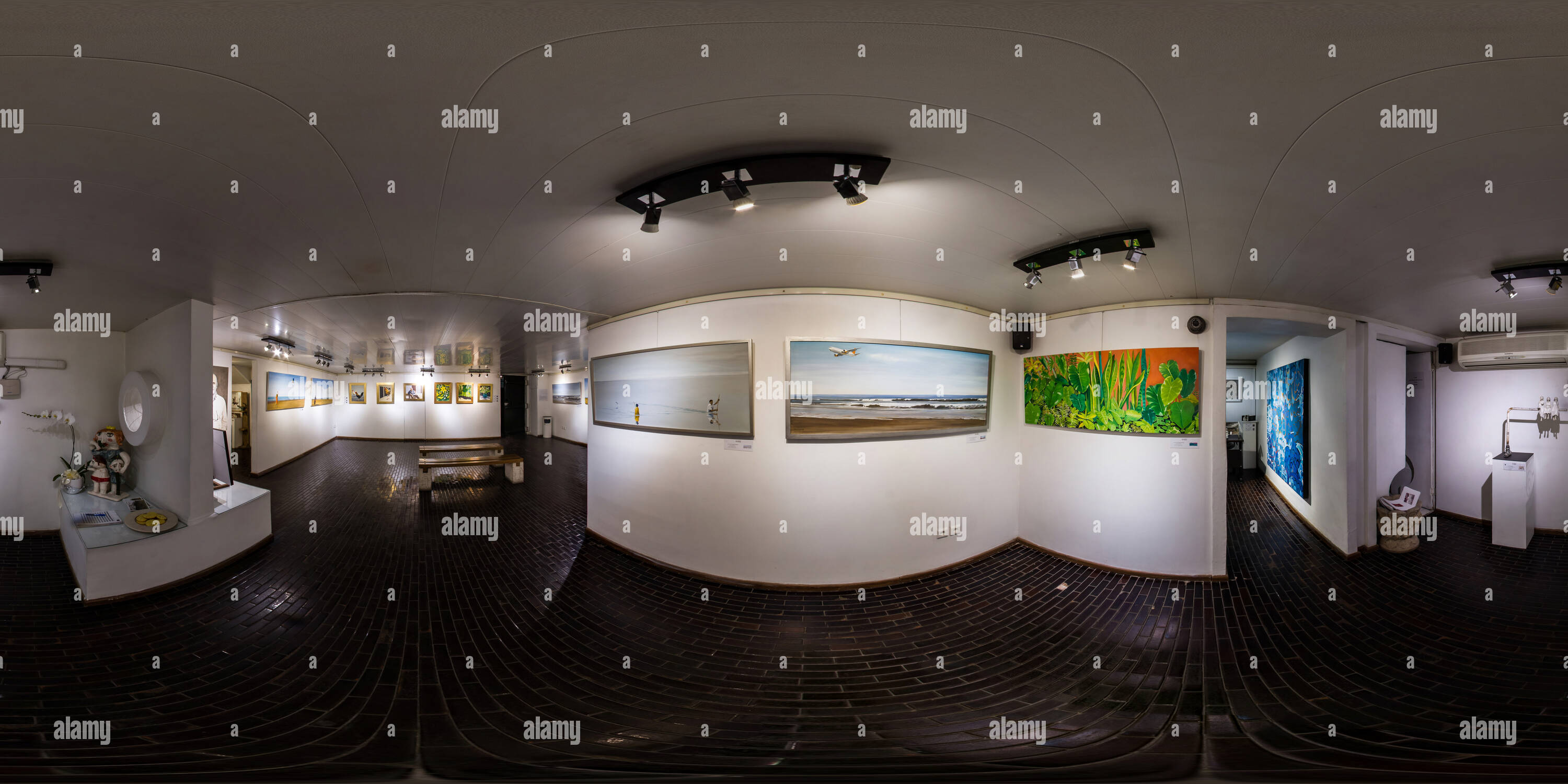 360 Grad Panorama Ansicht von Seyhoun Art Gallery Nov 2017 Elahe Arouzi Bassiri, 01.