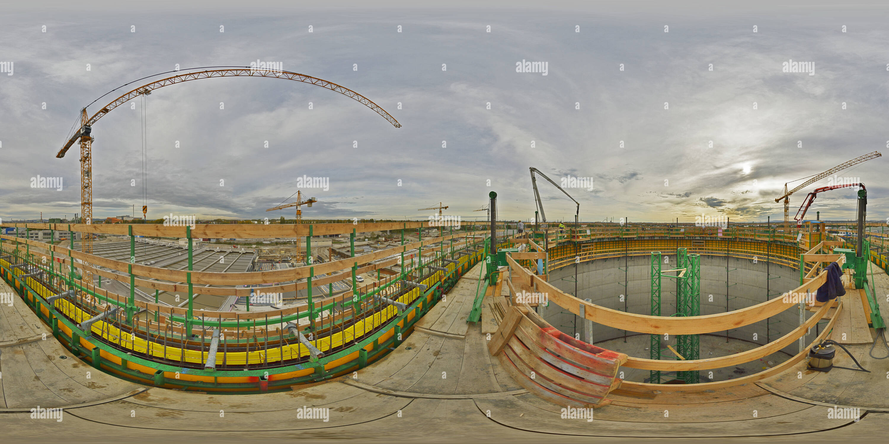 360 Grad Panorama Ansicht von Wien (AUT W) ebswien hauptkläranlage Digester Nr. 3 (1) 20171025