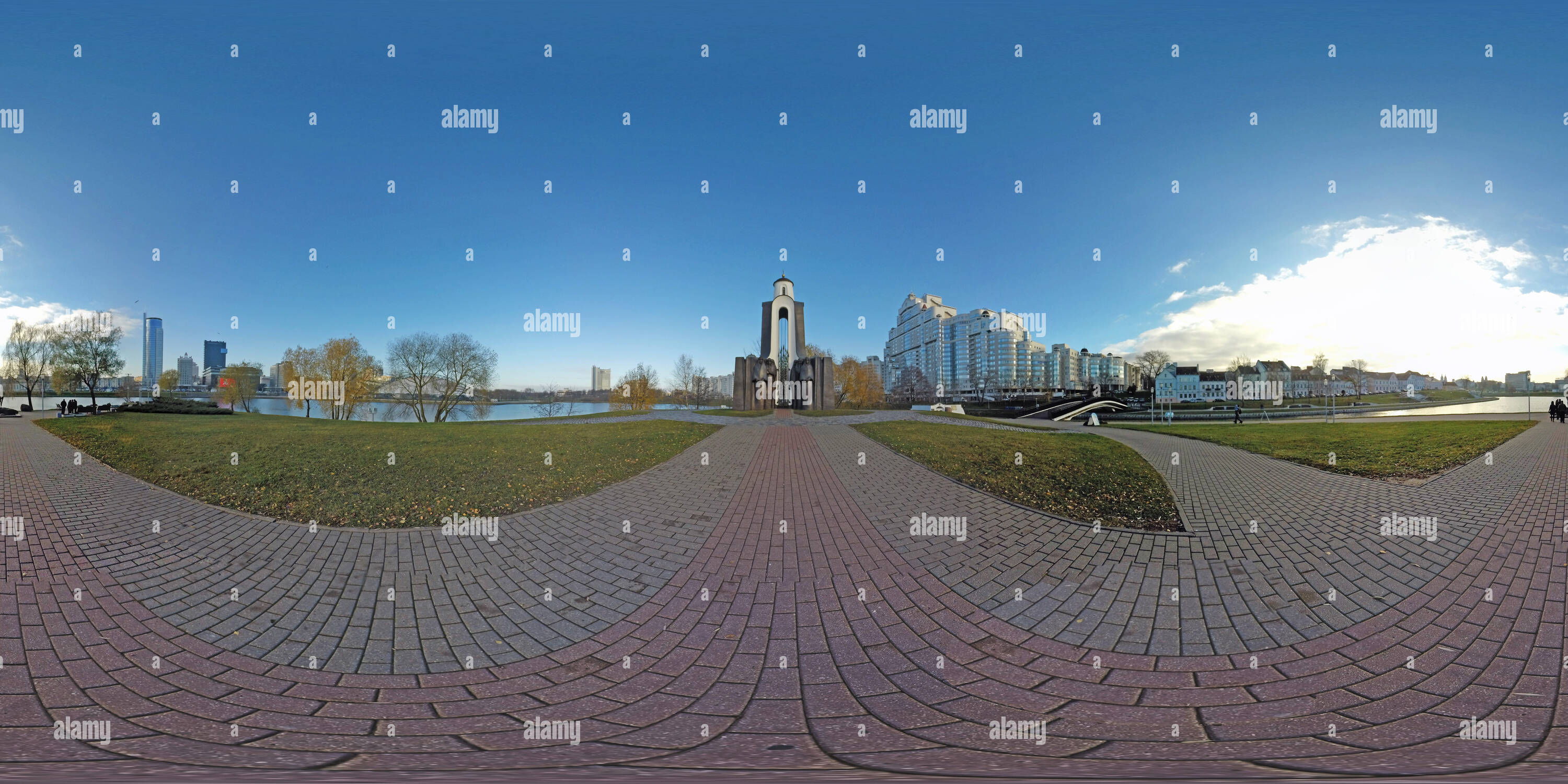 360 Grad Panorama Ansicht von Insel der Tränen