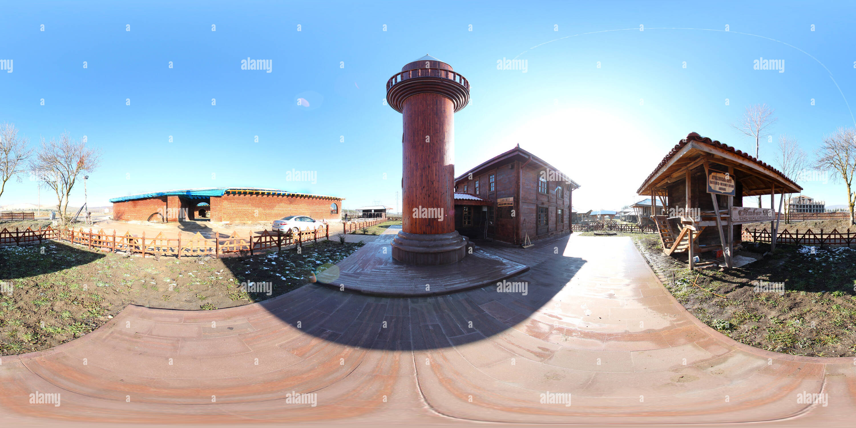 360 Grad Panorama Ansicht von Ladikli Seyhulislam Mehmet Efendi Camii 373